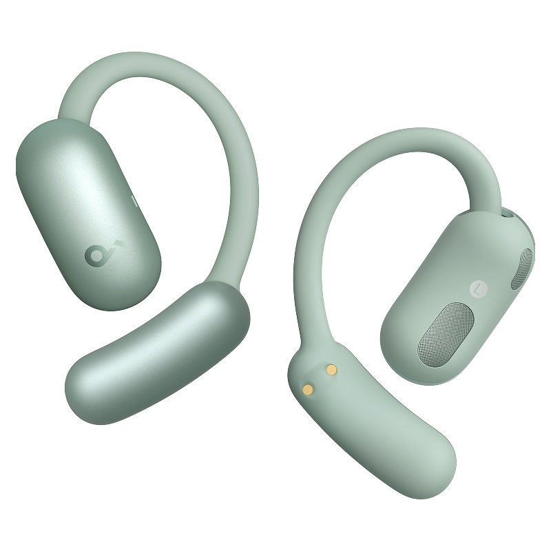 Наушники TWS Soundcore AeroFit 2 зеленый, открытые (спортивные), Bluetooth, до 10 ч
