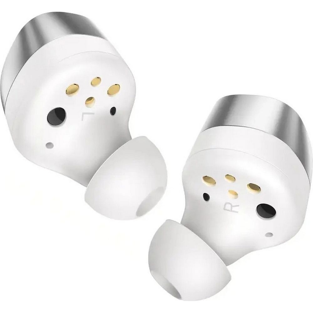 Наушники TWS Sennheiser Momentum True Wireless 4 серебристый/белый, внутриканальные, Bluetooth, акти