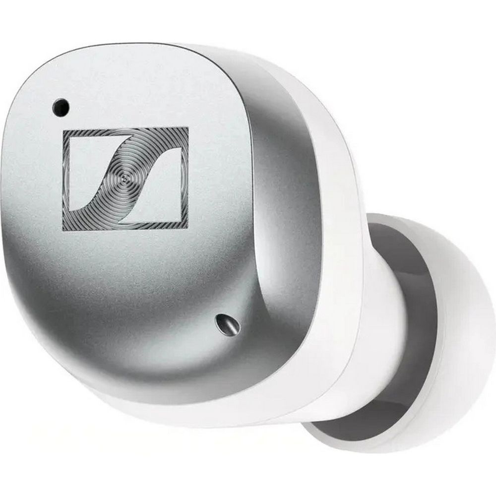 Наушники TWS Sennheiser Momentum True Wireless 4 серебристый/белый, внутриканальные, Bluetooth, акти