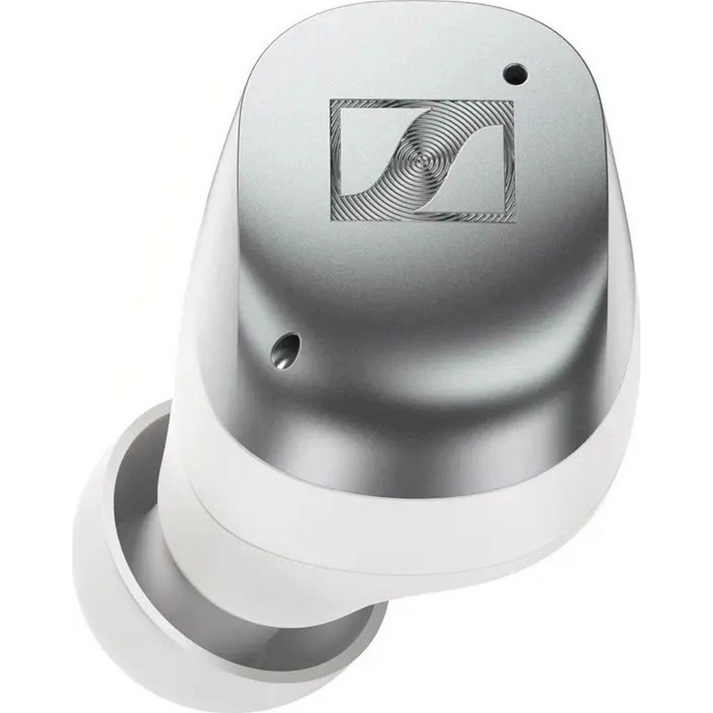 Наушники TWS Sennheiser Momentum True Wireless 4 серебристый/белый, внутриканальные, Bluetooth, акти