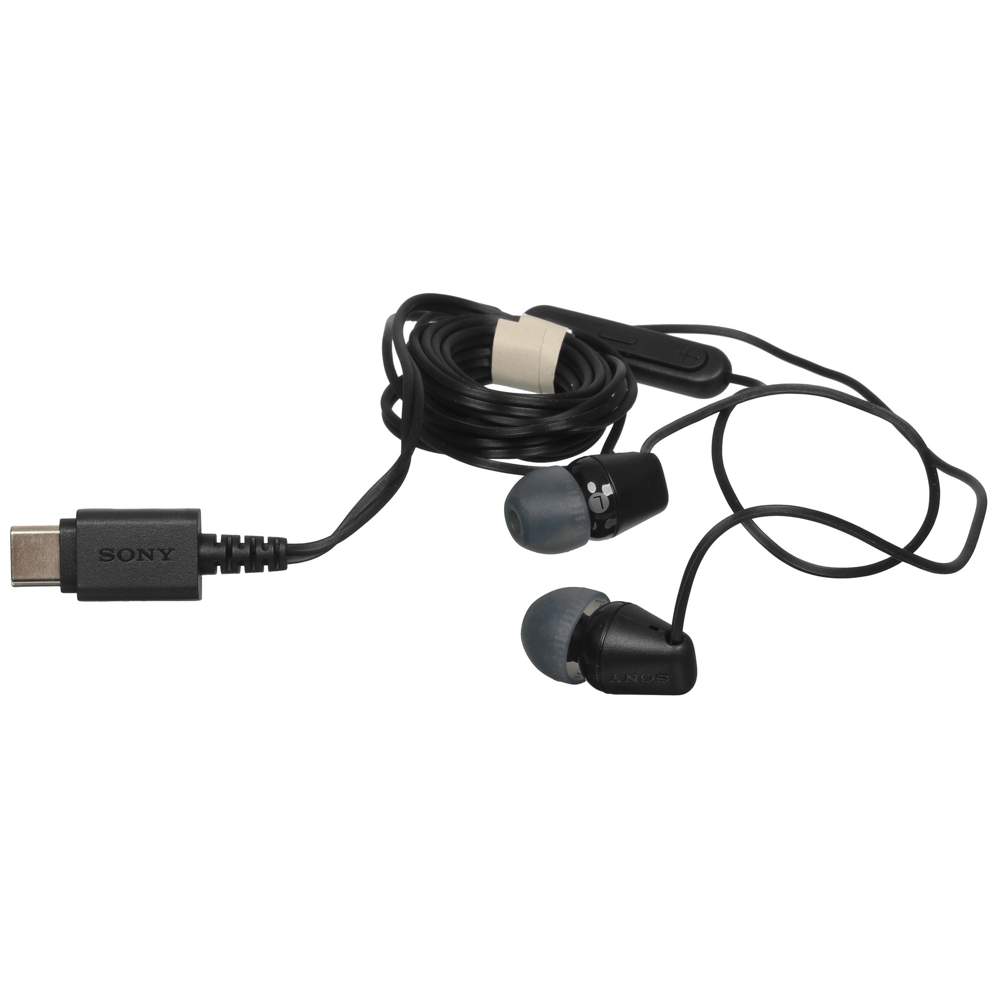 Проводные наушники Sony IER-EX15C черный, внутриканальные, USB Type-C
