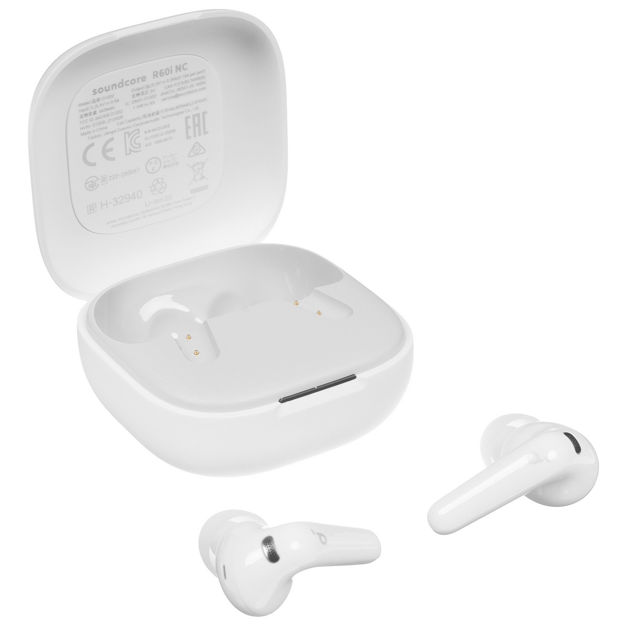 Наушники TWS Soundcore R60i NC белый