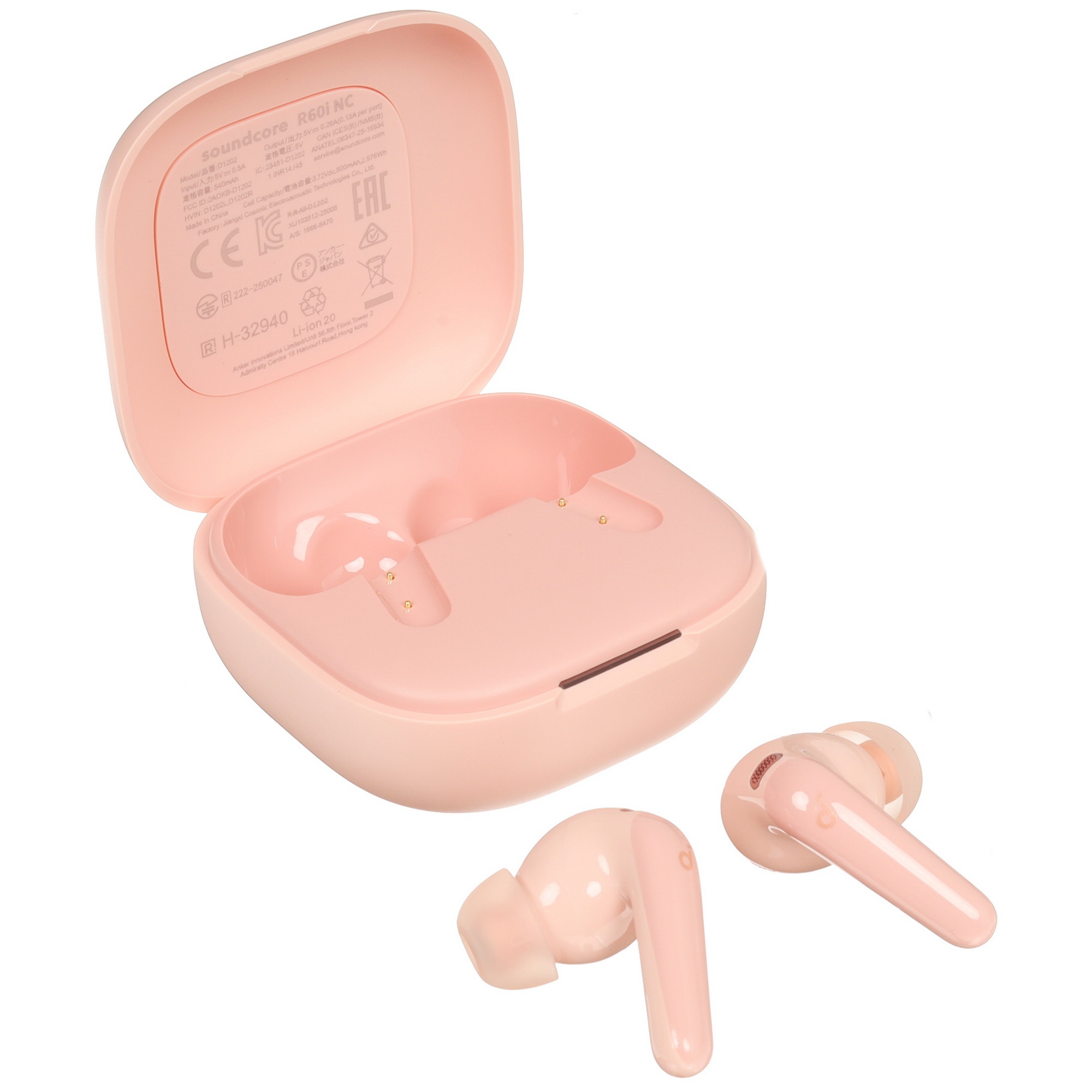 Наушники TWS Soundcore R60i розовый