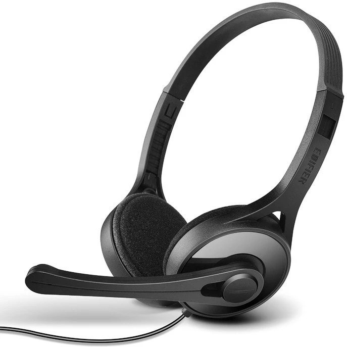 Наушники с микрофоном Edifier K550 черный 2м мониторные оголовье (K550 SINGLE PLUG)