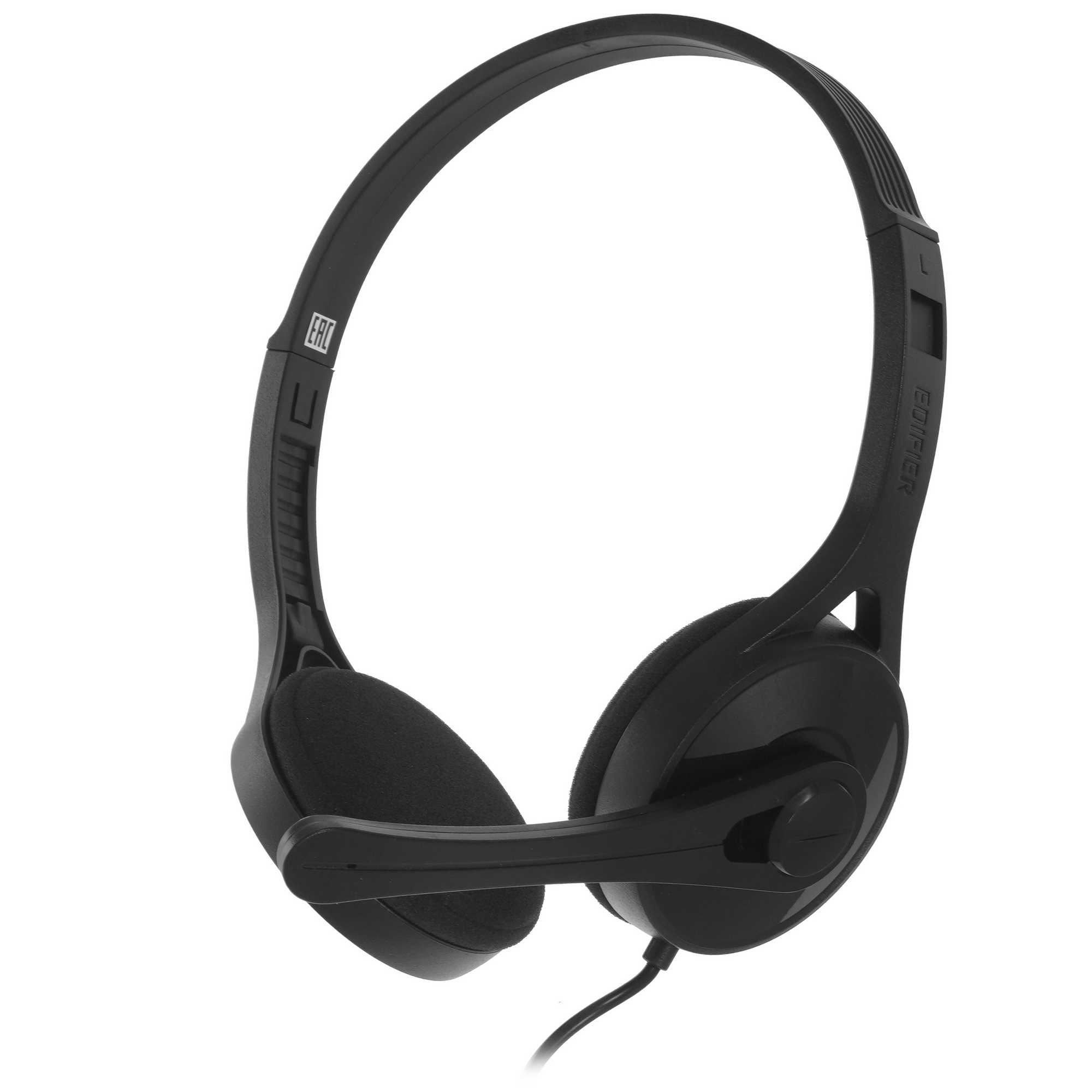 Наушники с микрофоном Edifier K550 черный 2м мониторные оголовье (K550 SINGLE PLUG)