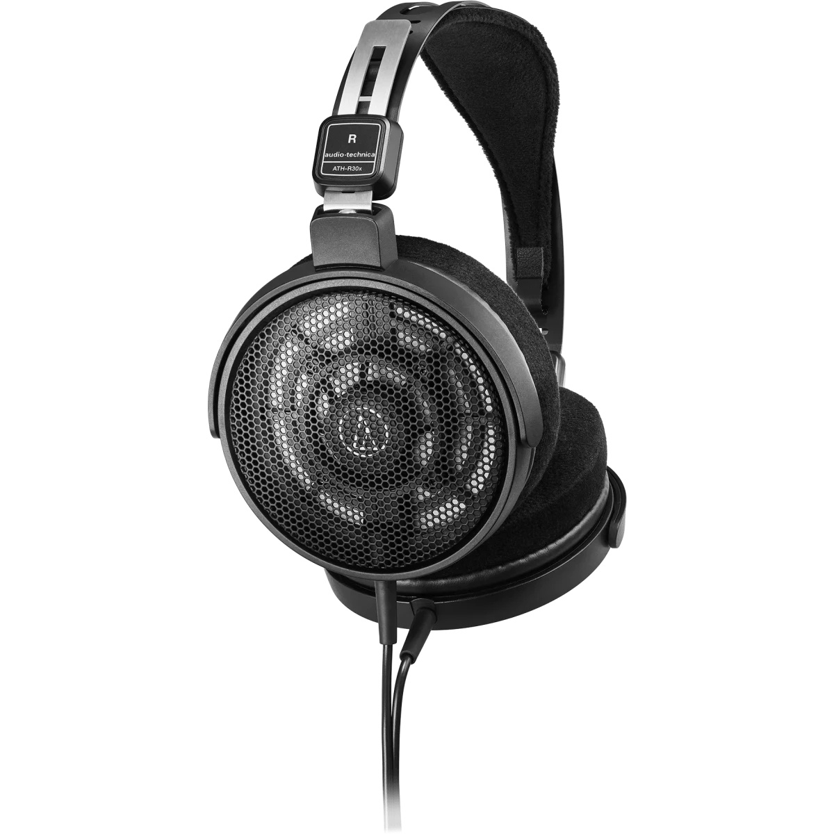 Наушники мониторные Audio-Technica ATH-R30X 3м черный проводные оголовье