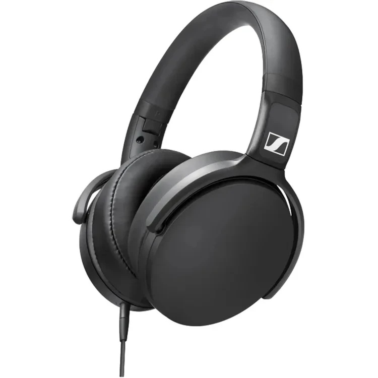 Гарнитура накладные Sennheiser HD 400 U 1.4м черный проводные в ушной раковине (800126)