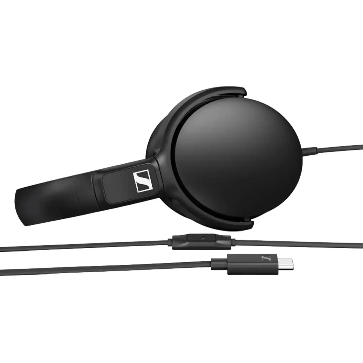 Гарнитура накладные Sennheiser HD 400 U 1.4м черный проводные в ушной раковине (800126)