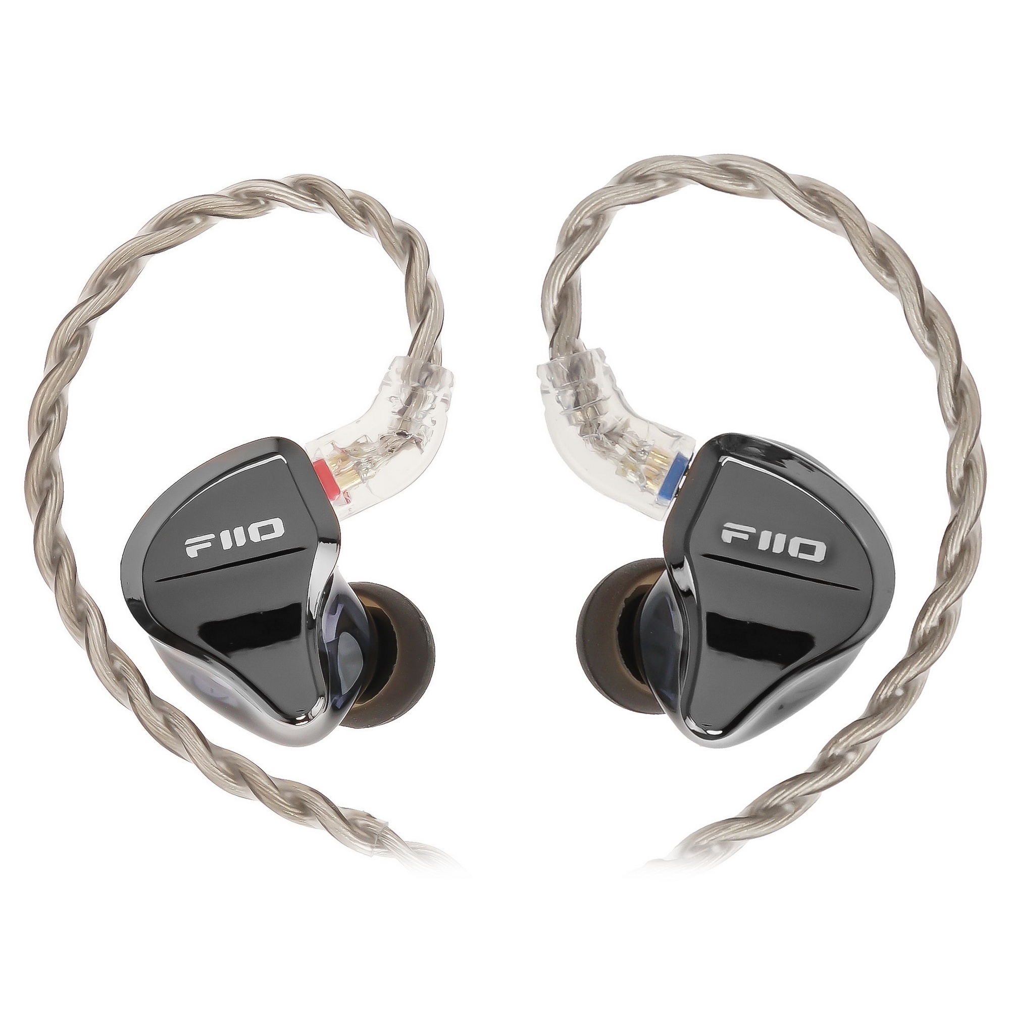 Наушники внутриканальные Fiio JH5 1.2м черный проводные в ушной раковине