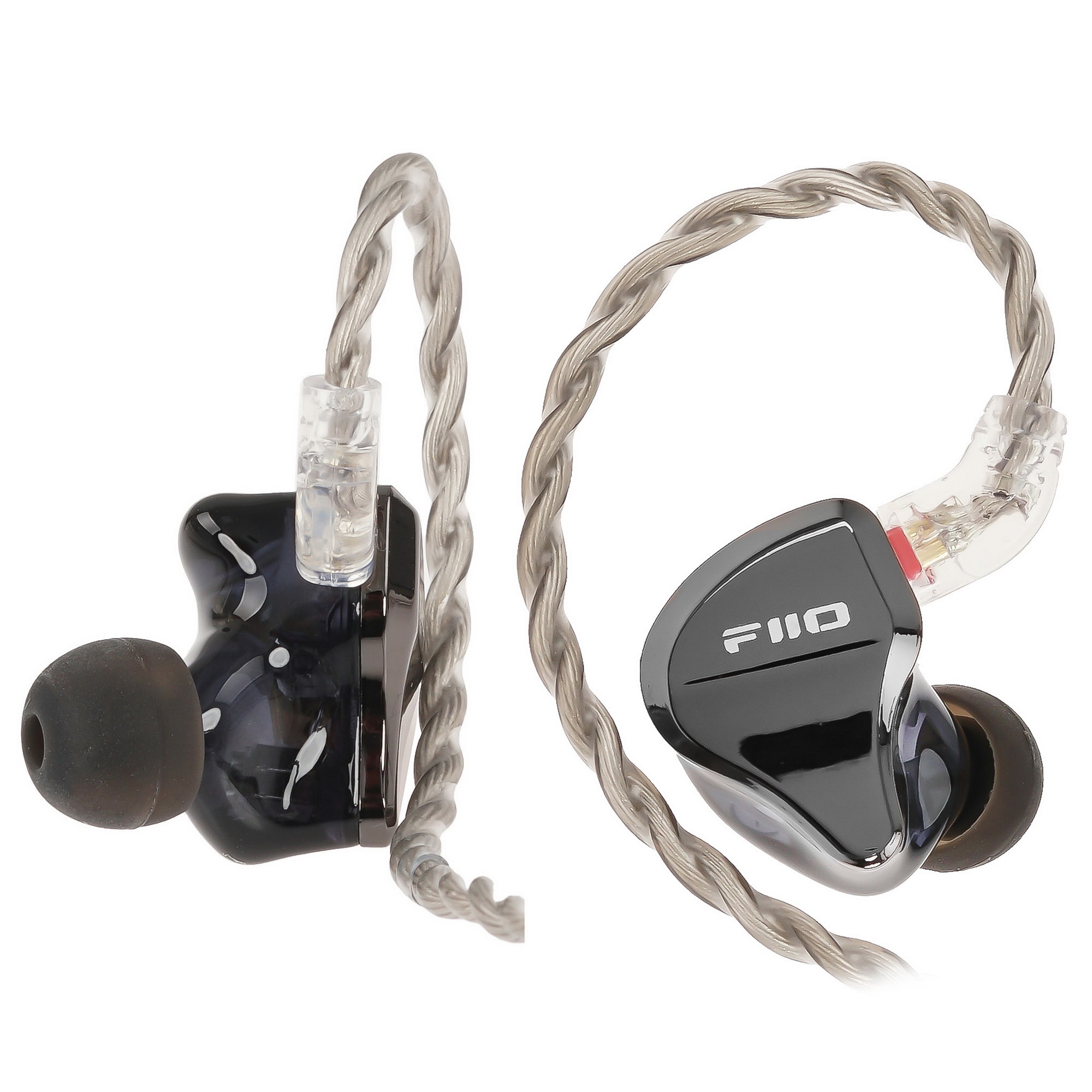 Наушники внутриканальные Fiio JH5 1.2м черный проводные в ушной раковине