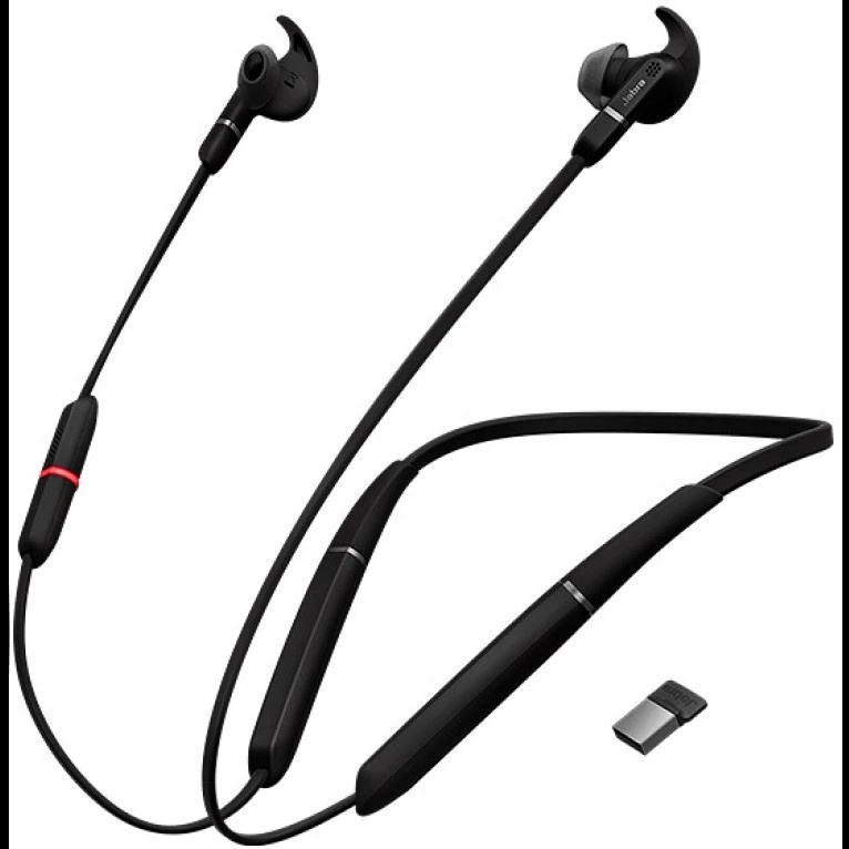 Гарнитура беспроводная Jabra Evolve 65e MS & Link 370
