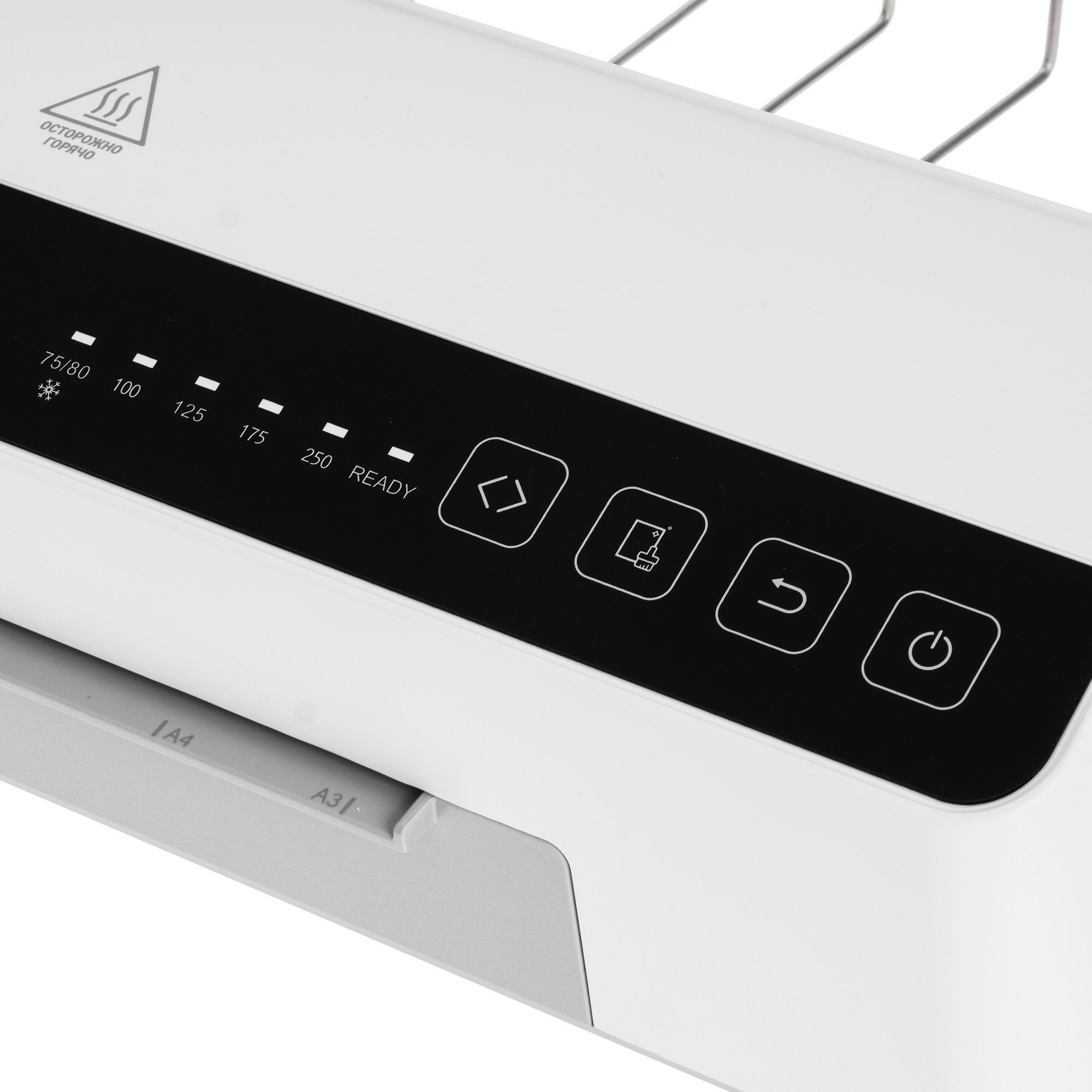 Ламинатор Office Kit L3306N белый/черный A3 (75-250мкм) 100см/мин (6вал.) хол.лам. лам.фото реверс
