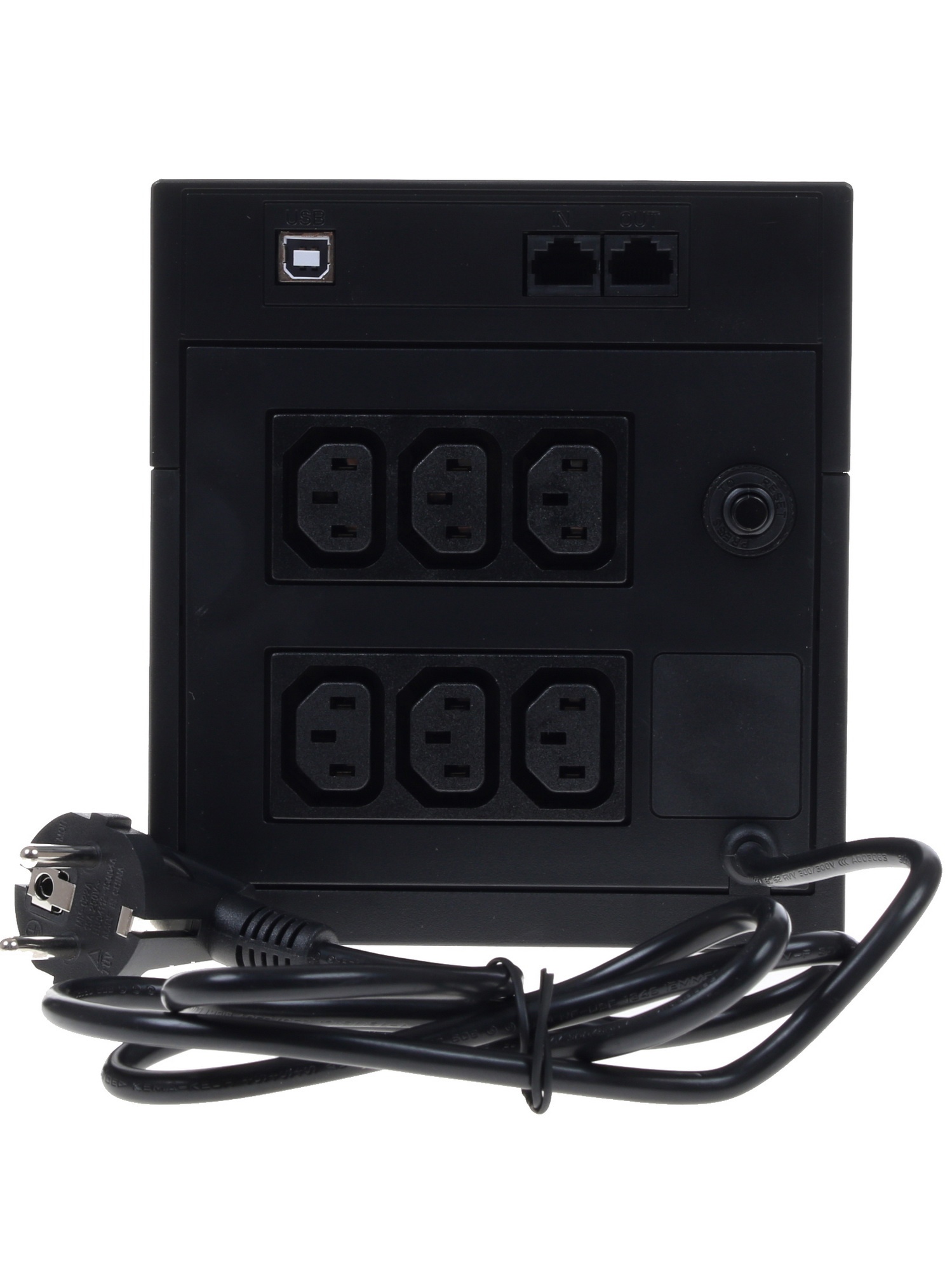 Источник бесперебойного питания Powercom Raptor, Line-Interactive, 2000VA/1200W, Tower, 6*IEC320-C13, USB (295843)