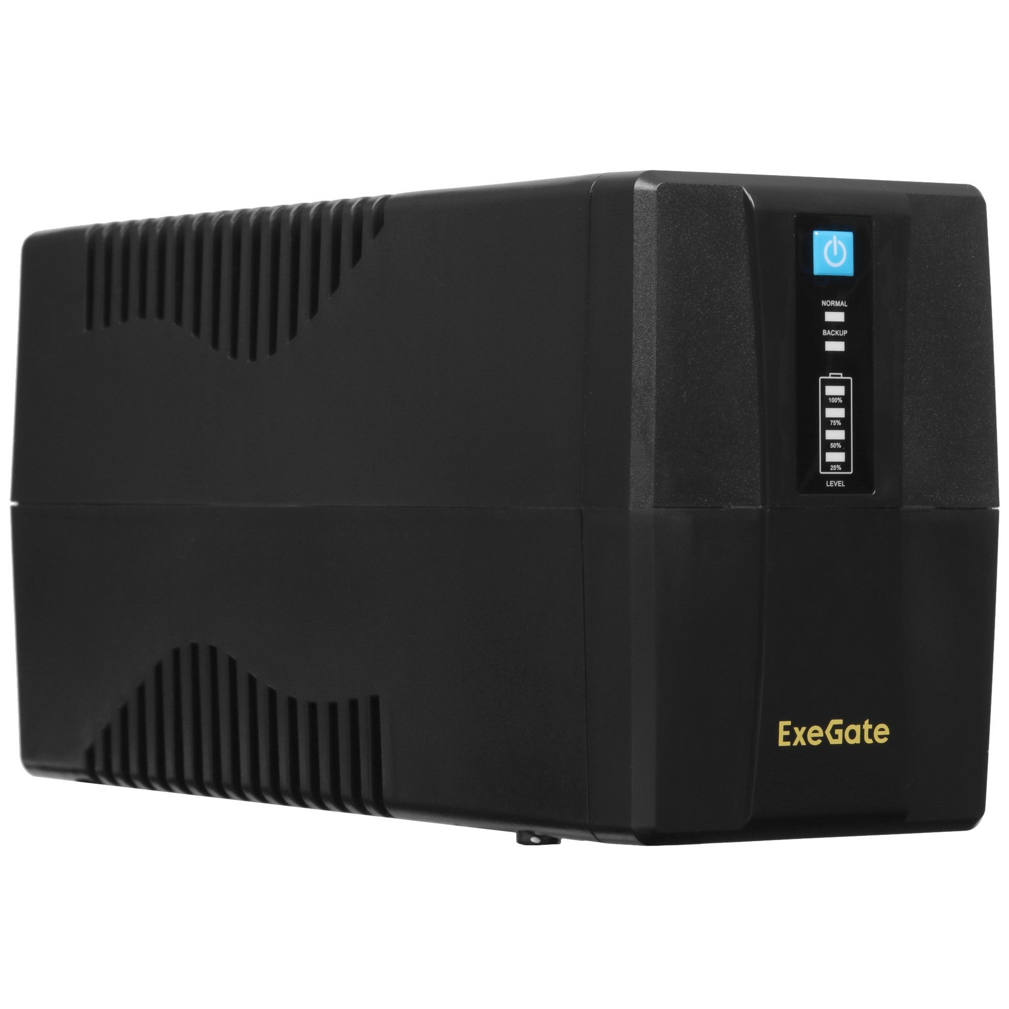 Источник бесперебойного питания ExeGate EP285538RUS Power Back BNB-600.LED.AVR.C13.RJ 600VA/360W, L