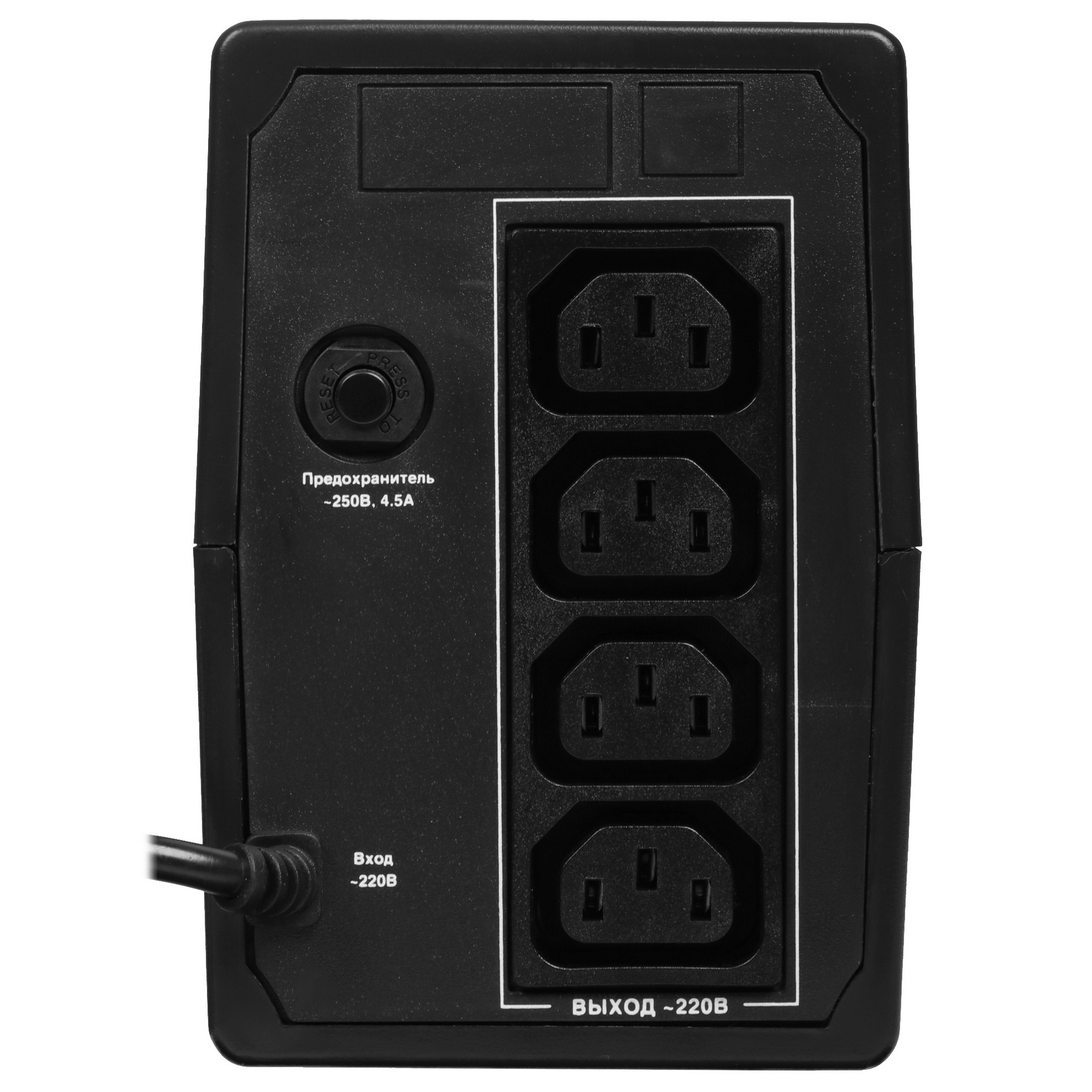 Источник бесперебойного питания ExeGate EP285538RUS Power Back BNB-600.LED.AVR.C13.RJ 600VA/360W, L
