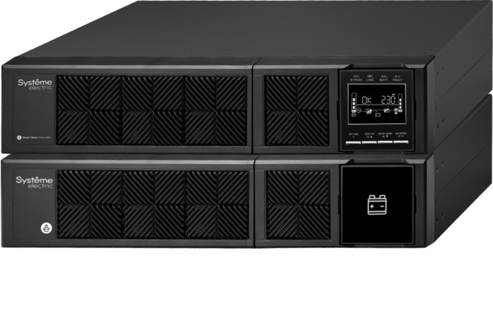 Источник бесперебойного питания Smart-Save Online SRV Systeme Electric 6000 ВА, конвертируемый форм-
