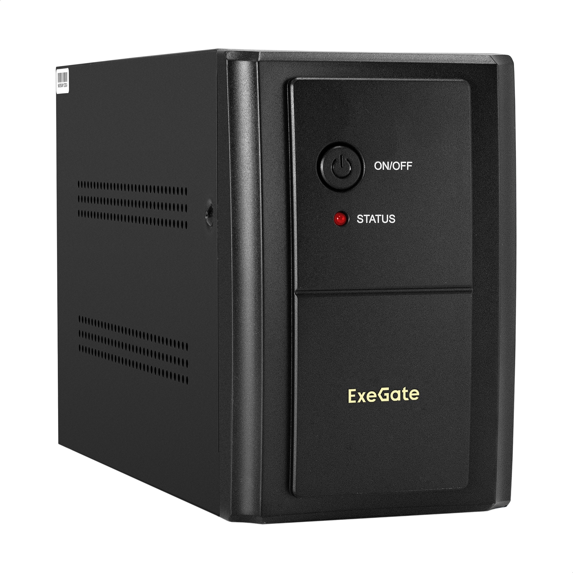 ИБП ExeGate SpecialPro UNB-2000.LED.AVR.2SH.2C13 (2000VA/1200W, LED, AVR,2*Schuko+2*C13, батарея 12V 9Ah - 2 шт., металлический корпус, Black)