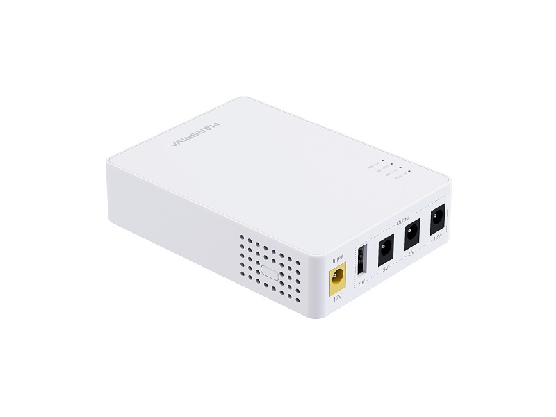 ИБП мини KP3, вход DC 12V/2.0A, независимый выход 12V, 9V, 5V DC, с USB 5V/2.1A MARSRIVA