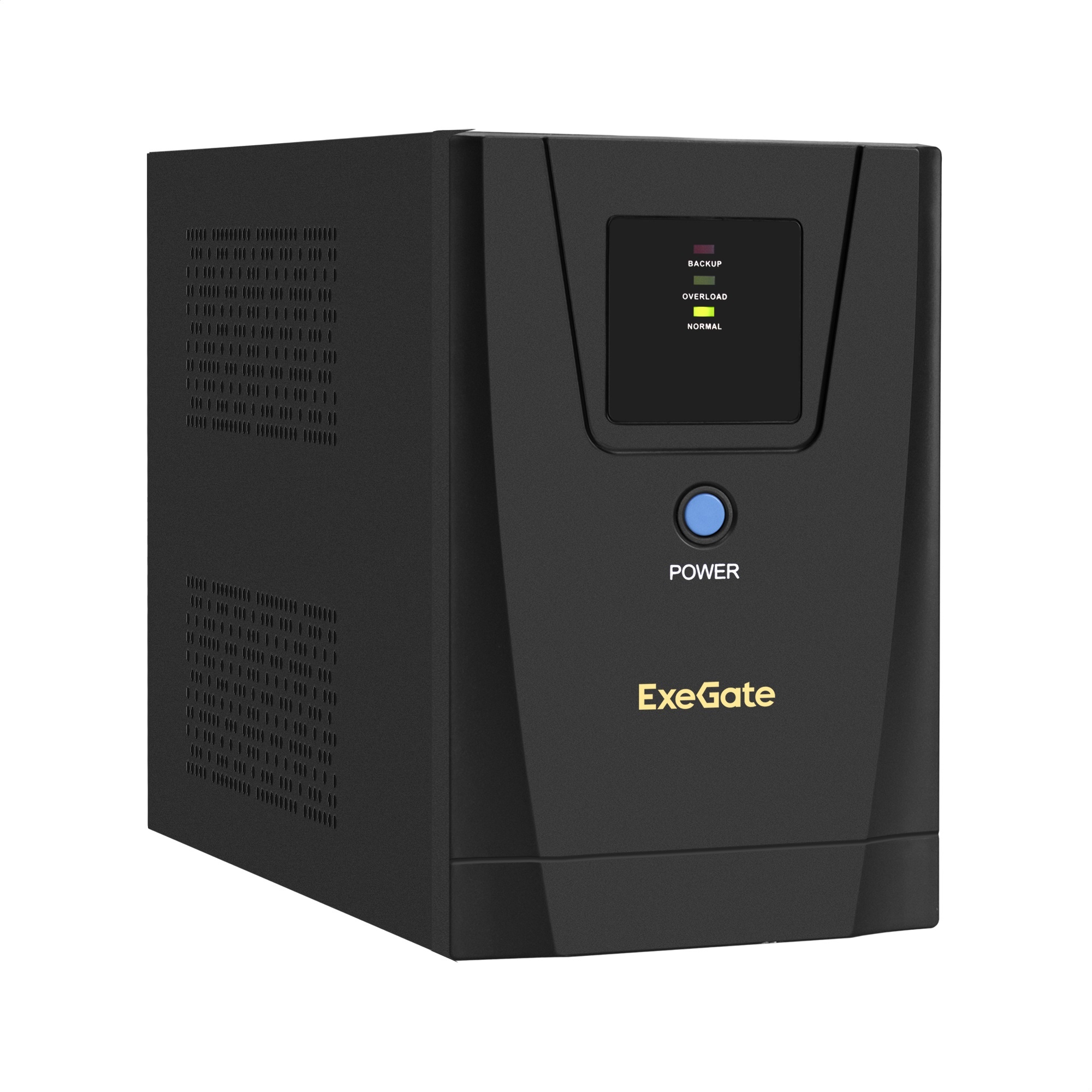 ИБП ExeGate SpecialPro UNB-1200.LED.AVR.8C13 (1200VA/750W, LED, AVR, 8*C13, батарея 12V 7.2Ah - 2 шт., металлический корпус, Black)
