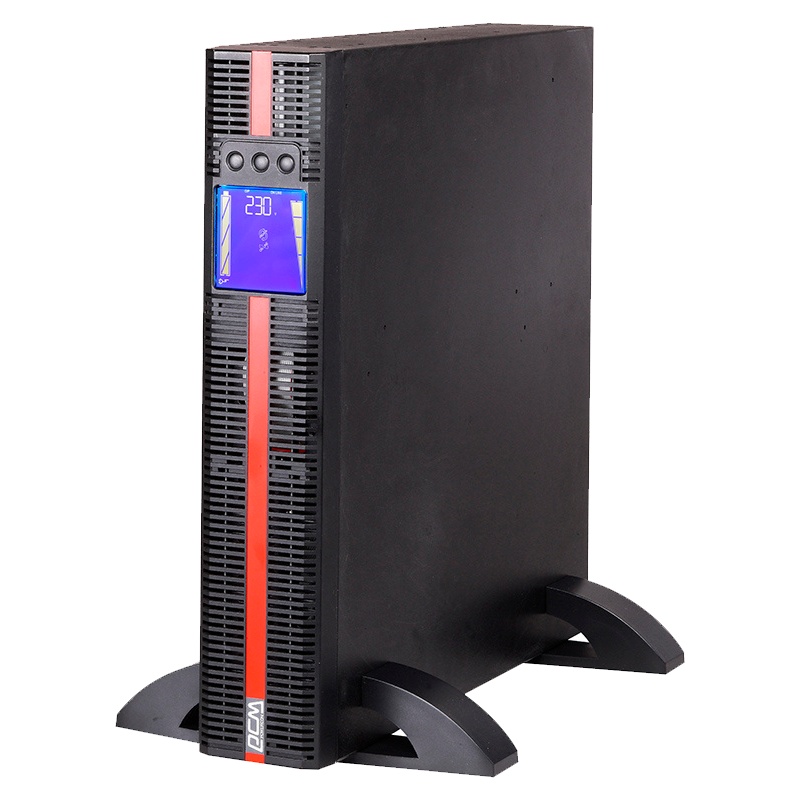 Источник бесперебойного питания Powercom MACAN SE, On-Line, 1000VA/1000W, Rack/Tower, 8*IEC320-C13, LCD, Serial+USB, SmartSlot, подкл. доп. Батарей (1076118)