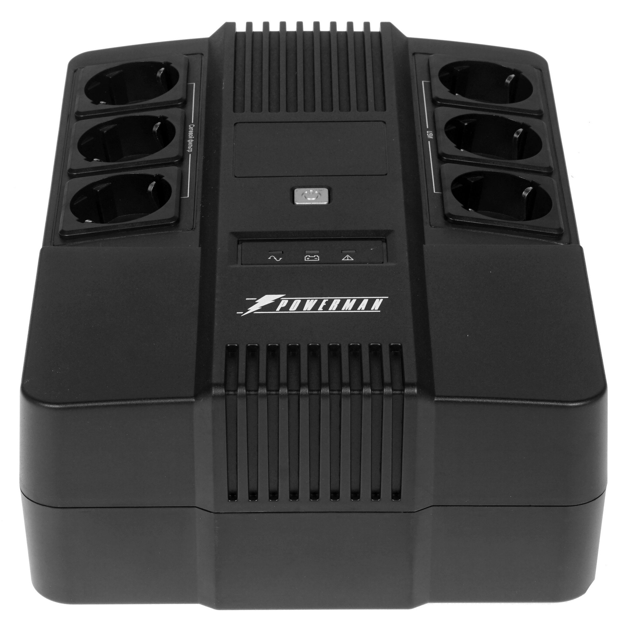 Источник бесперебойного питания Powerman BRICK 800 Shuko line-interactive 480W/800VA (945321)