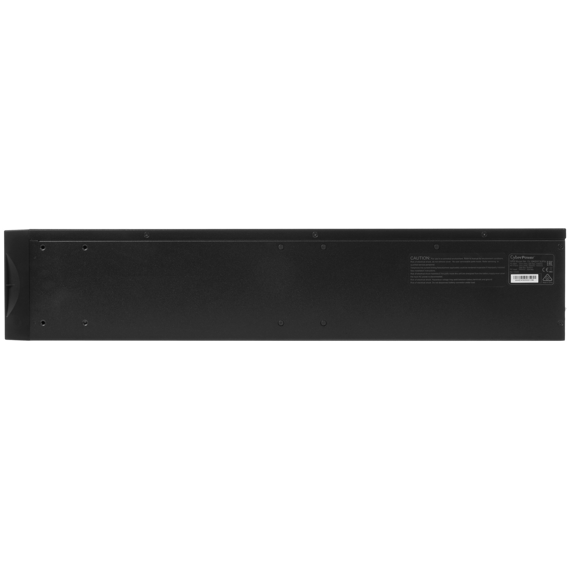 Источник бесперебойного питания CyberPower OL10KERT3UPM Online 10000VA/10000W USB/RS-232/Dry/EPO/SNMPslot/RJ11/45/EBM/Power module without batteries, (4 IEC С13, 4 IEC C19, terminal block)