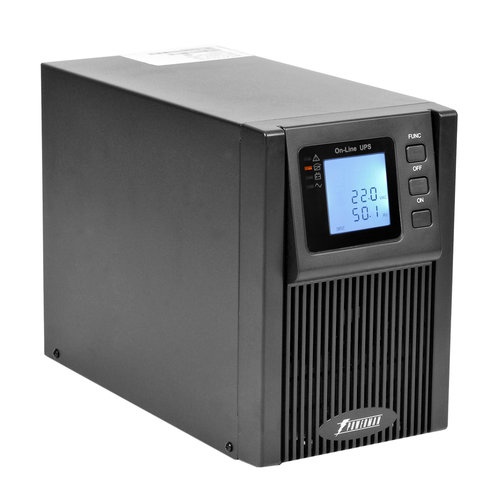 ИБП POWERMAN Online 1000, LCD, двойного преобразования, 1000ВА, 900Вт, 4 штуки IEC320 С13 с резервны