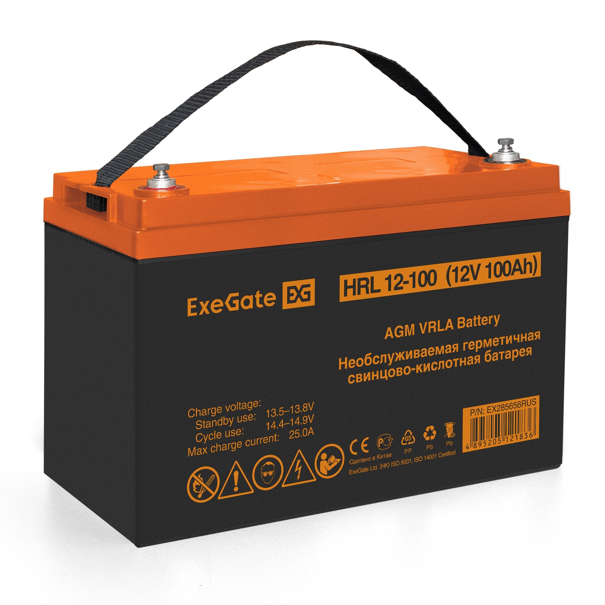 Комплект ИБП ExeGate FineSine SX-500.LCD.AVR.2SH + Батарея 100Aч, 1 шт. (ИБП  + АКБ , 1шт.)