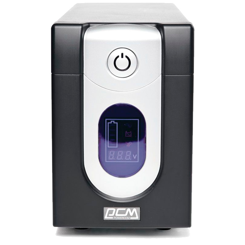 Источник бесперебойного питания Powercom Back-UPS IMPERIAL, Line-Interactive, 1500VA/900W, Tower, 6*IEC320-C13 (2 surge & 4 batt), LCD, USB (507312)