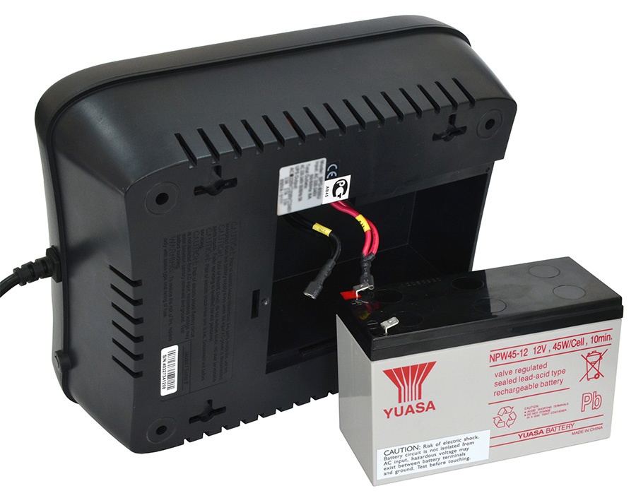 Источник бесперебойного питания Powercom Back-UPS SPIDER, Line-Interactive, LCD, AVR, 750VA/450W, 8xSchuko outlets (4 surge & 4 batt), USB,  black (1456261)