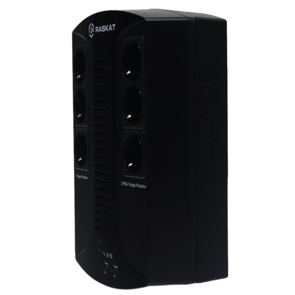Источник бесперебойного питания  ИБП Raskat VS-850VA 850VA, 510Вт, 6хCEE 7