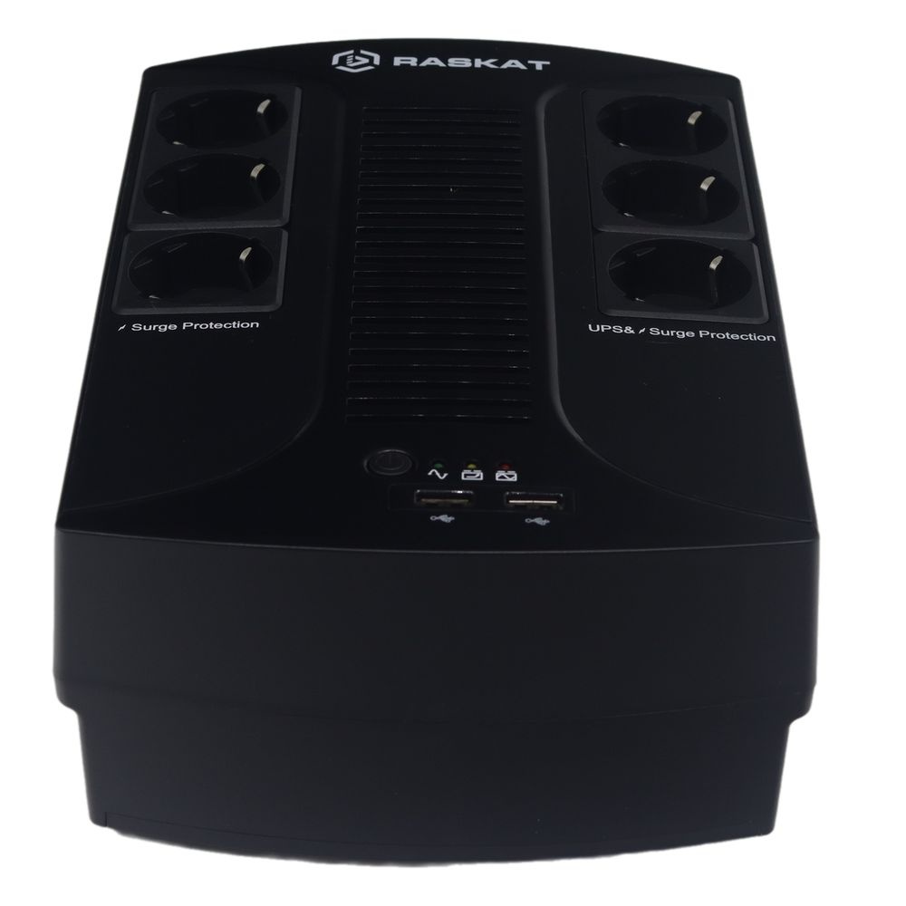 Источник бесперебойного питания  ИБП Raskat VS-850VA 850VA, 510Вт, 6хCEE 7