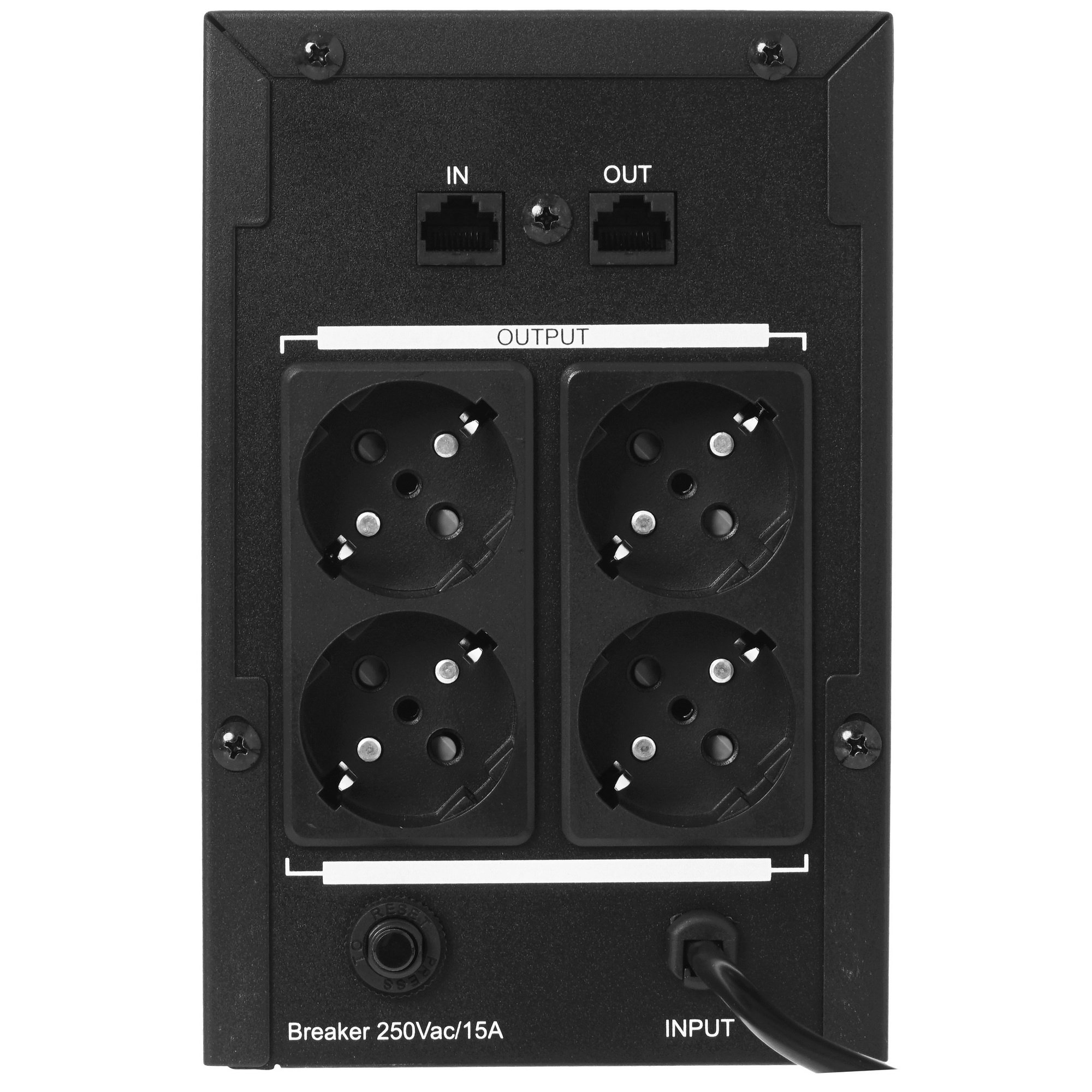 Источник бесперебойного питания ExeGate SpecialPro UNB-2200.LED.AVR.EURO.RJ 2200VA/1300W, LED, AVR,