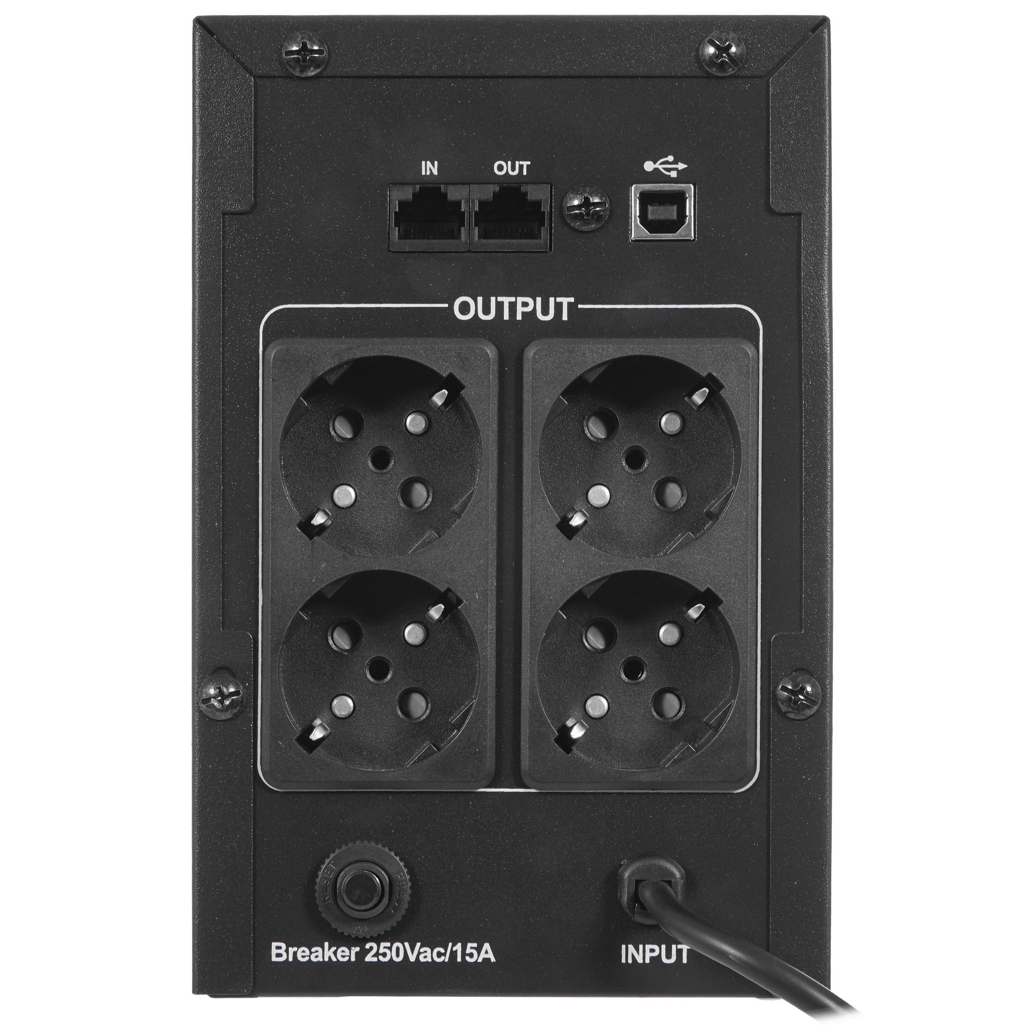 Источник бесперебойного питания ExeGate SpecialPro UNB-2200.LED.AVR.EURO.RJ.USB 2200VA/1300W, LED,