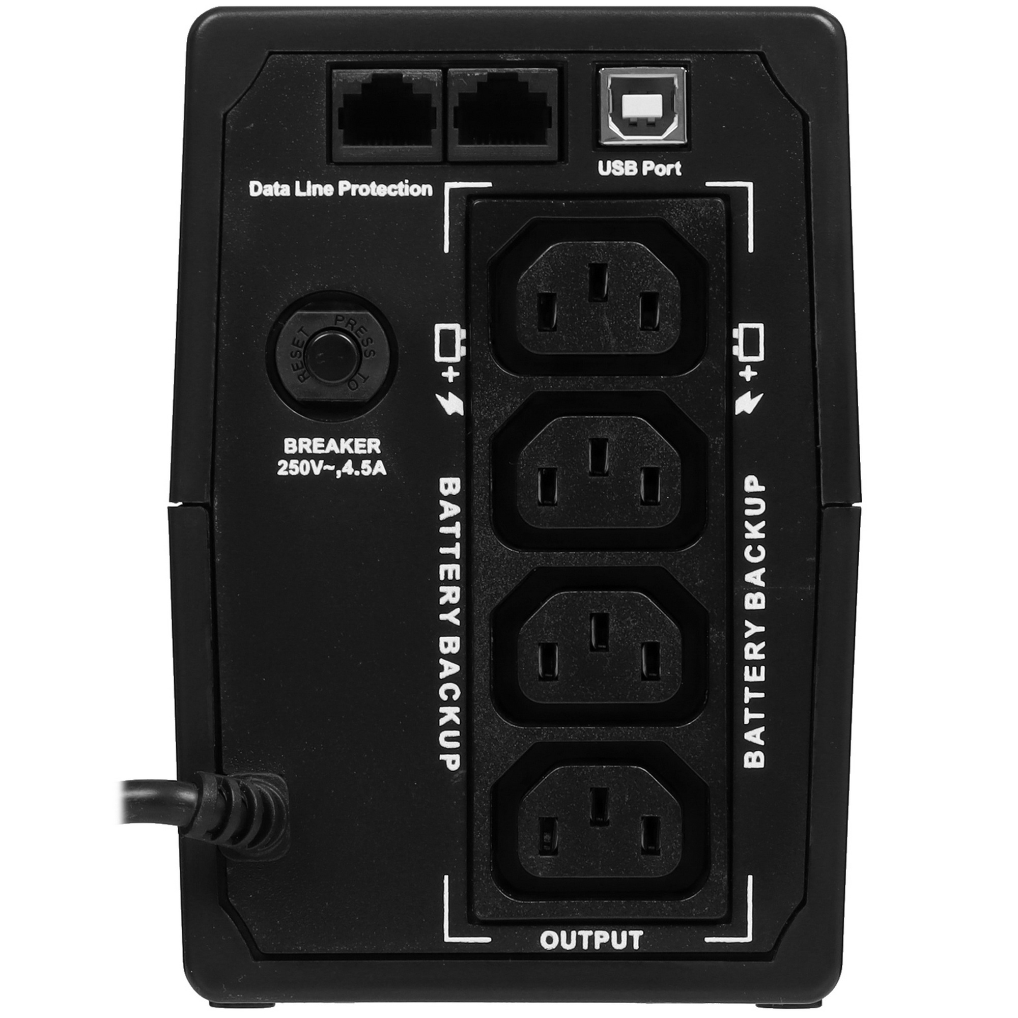 Повреждение упаковки Exegate EP285476RUS ИБП ExeGate Power Smart ULB-850.LCD.AVR.C13.RJ.USB