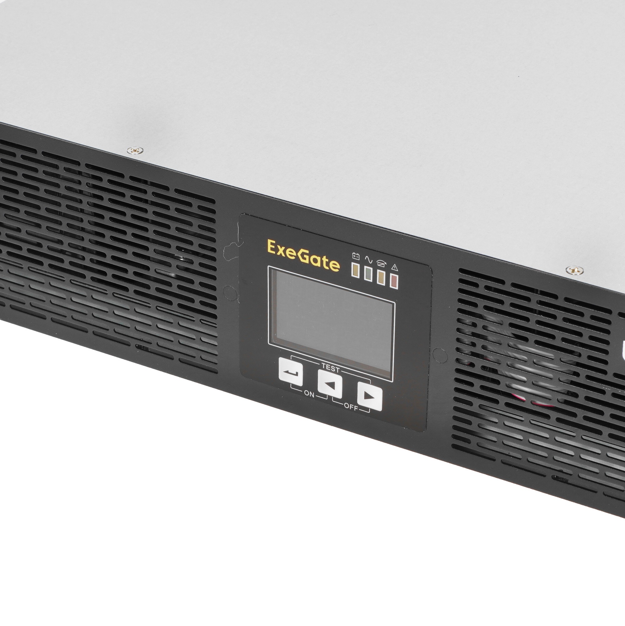 Источник бесперебойного питания (ИБП) Exegate EP285647RUS On-line ExeGate PowerExpert ULS-2000.LCD.AVR.6C13.USB.RS232.SNMP.2U (2000VA/2000W, On-Line, PF=1, LCD, 6*C13, RS232, USB, SNMP-slot, батарея 12V 7.2Ah - 6шт, Rackmount 2U/Tower, металлический корпу
