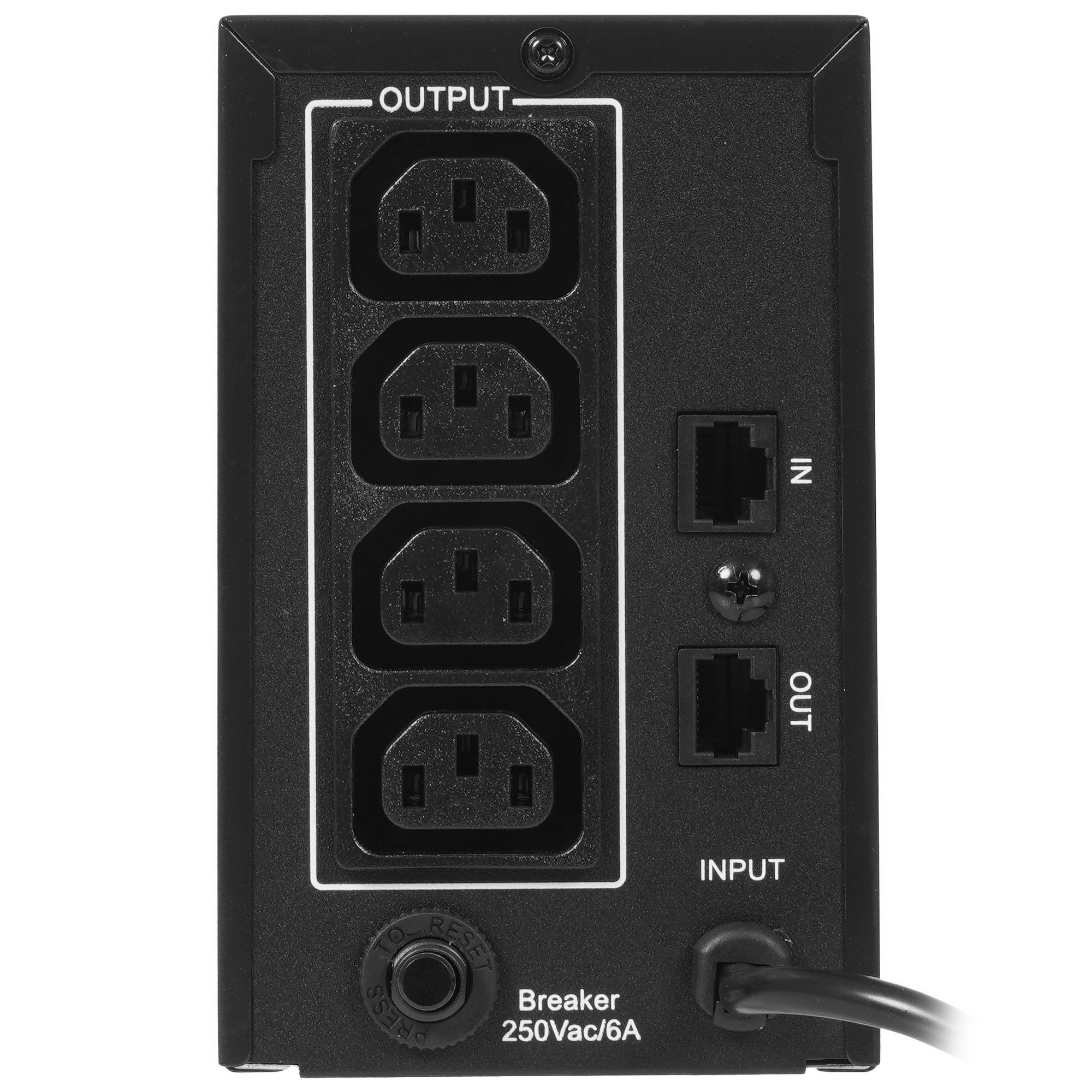 Источник бесперебойного питания ExeGate Power Back BNB-400.LED.AVR.4C13 400VA/240W, LED, AVR, 4*C13