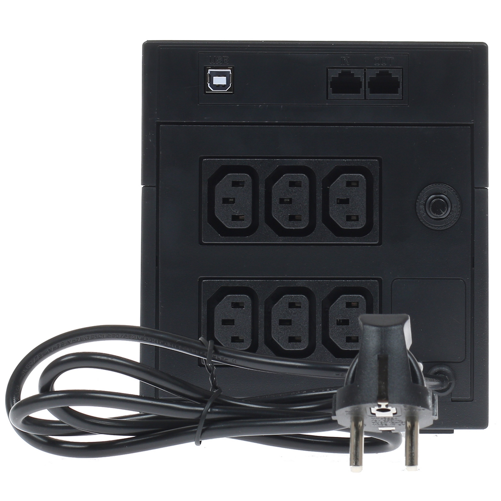 Источник бесперебойного питания Powercom Raptor, Line-Interactive, 1025VA/615W, Tower, 6*IEC320-C13, USB (295838)