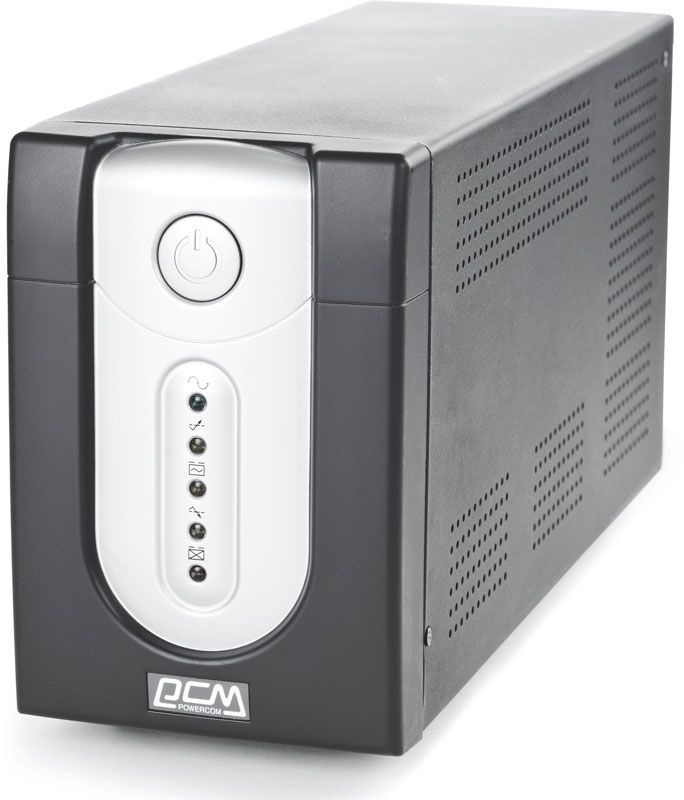 Источник бесперебойного питания Powercom Back-UPS IMPERIAL, Line-Interactive, 1200VA/720W, Tower, 6*IEC320-C13 (2 surge & 4 batt), USB (671478)