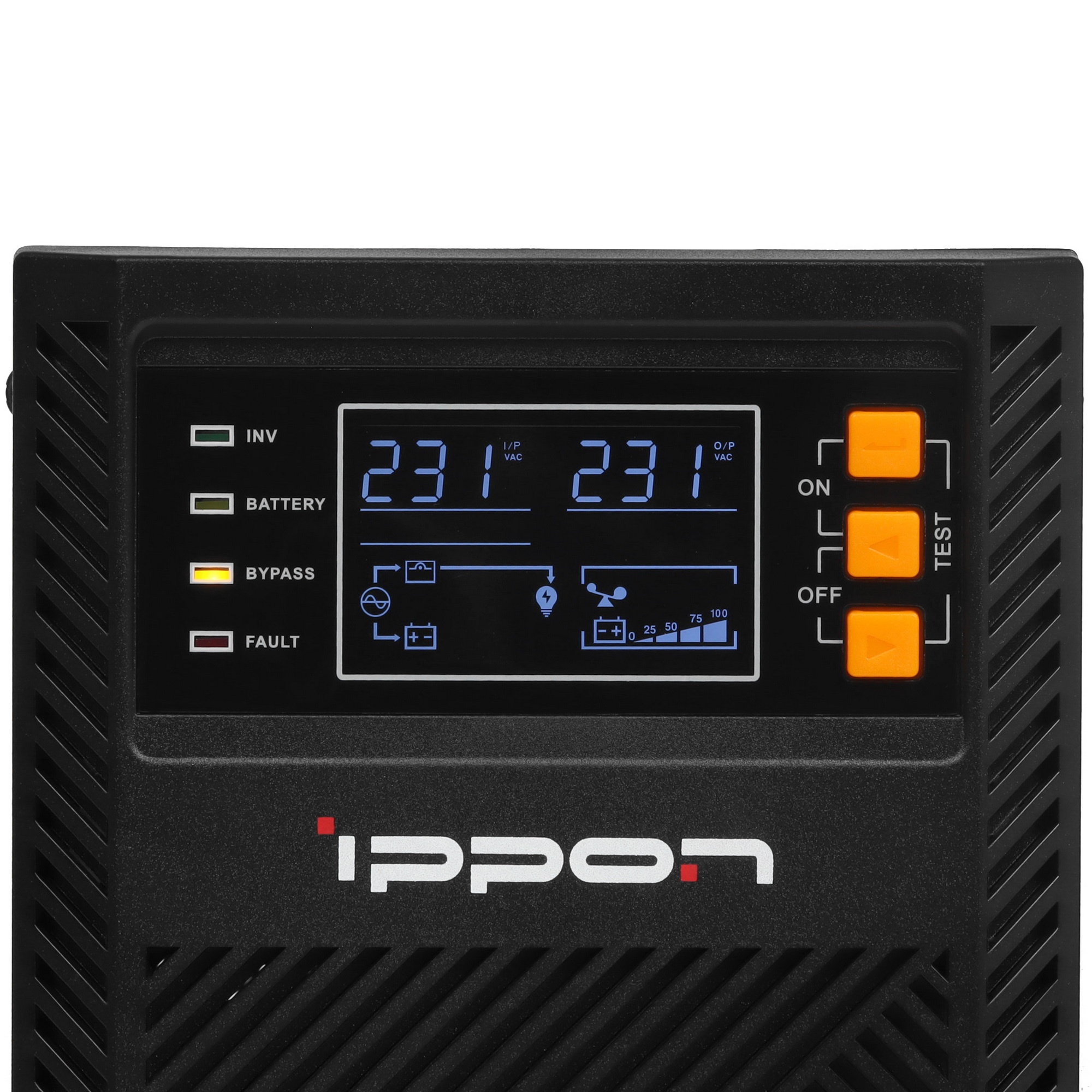 Источник бесперебойного питания Ippon Innova TAE 1000 1000Вт 1000ВА черный