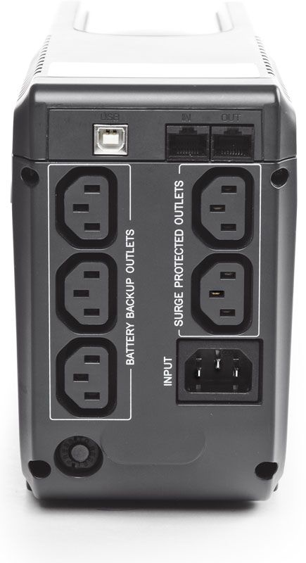 Источник бесперебойного питания Powercom Back-UPS IMPERIAL, Line-Interactive, 525VA/315W, Tower, 5*IEC320-C13 (2 surge & 3 batt), LCD, USB (507307)
