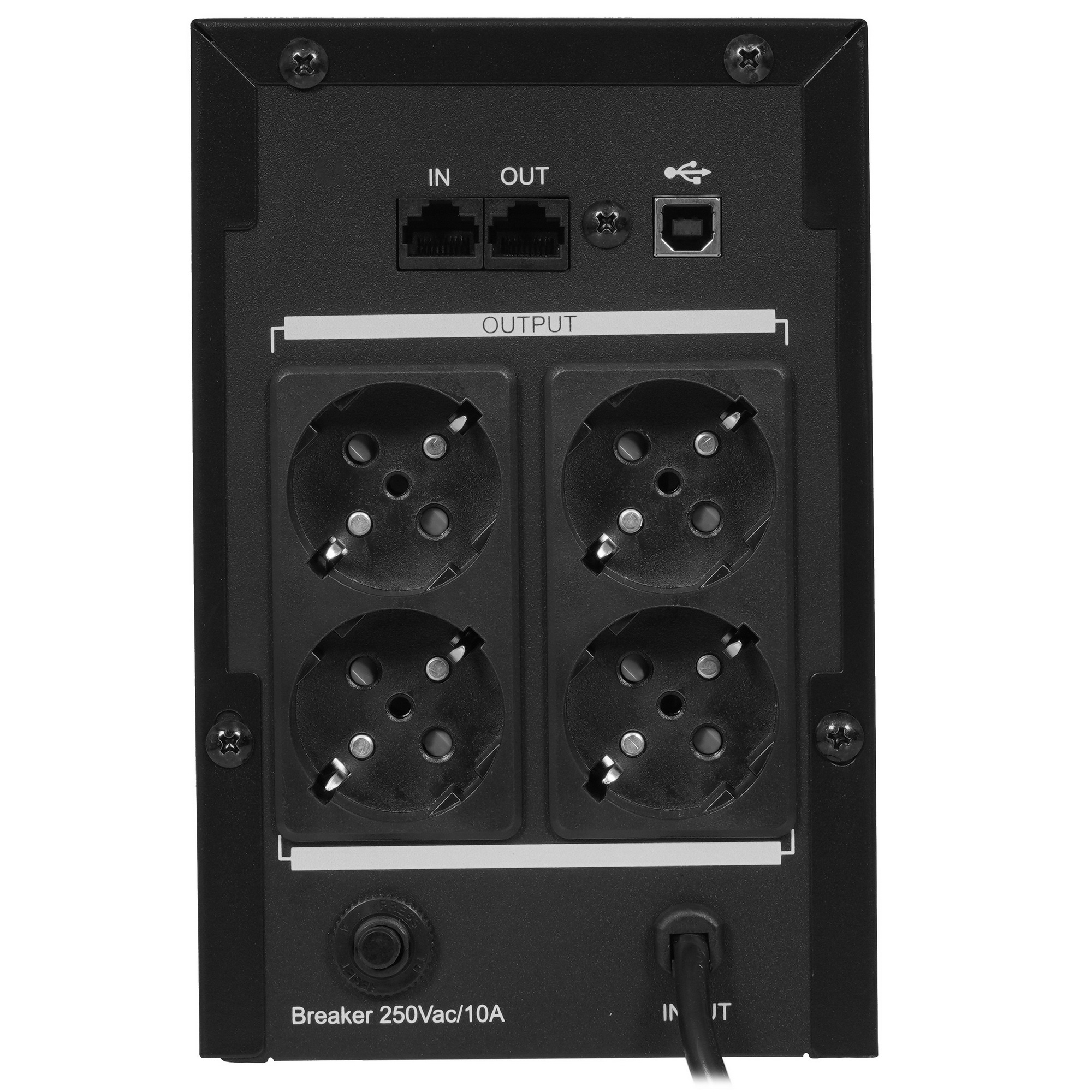 Источник бесперебойного питания ExeGate EP212519RUS Power Smart ULB-1000 LCD 1000VA, Black, 4 еврор