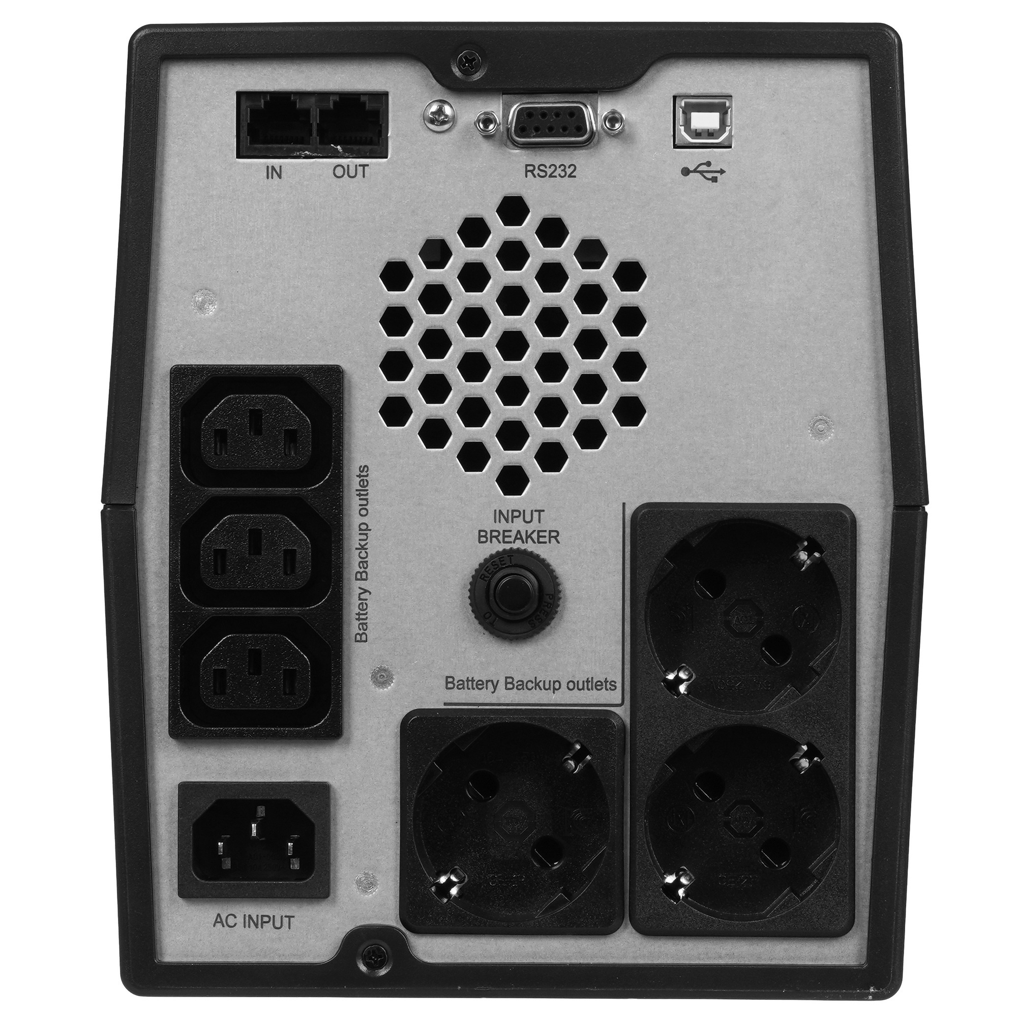 Источник бесперебойного питания Smartwatt UNI PRO LCD 1000 700Вт 1000ВА черный