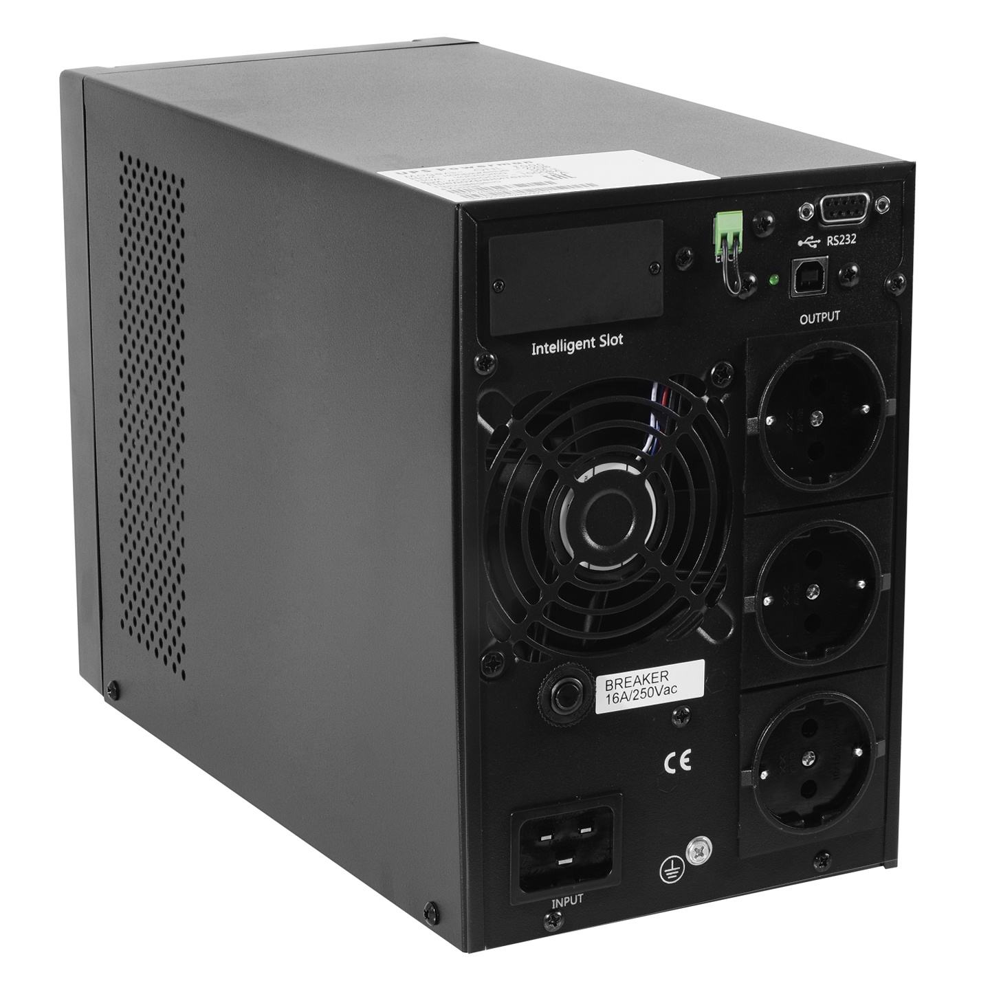 Источник бесперебойного питания PowerMan Online 2000VA Black (Online-Double conversion/LCD Display/U