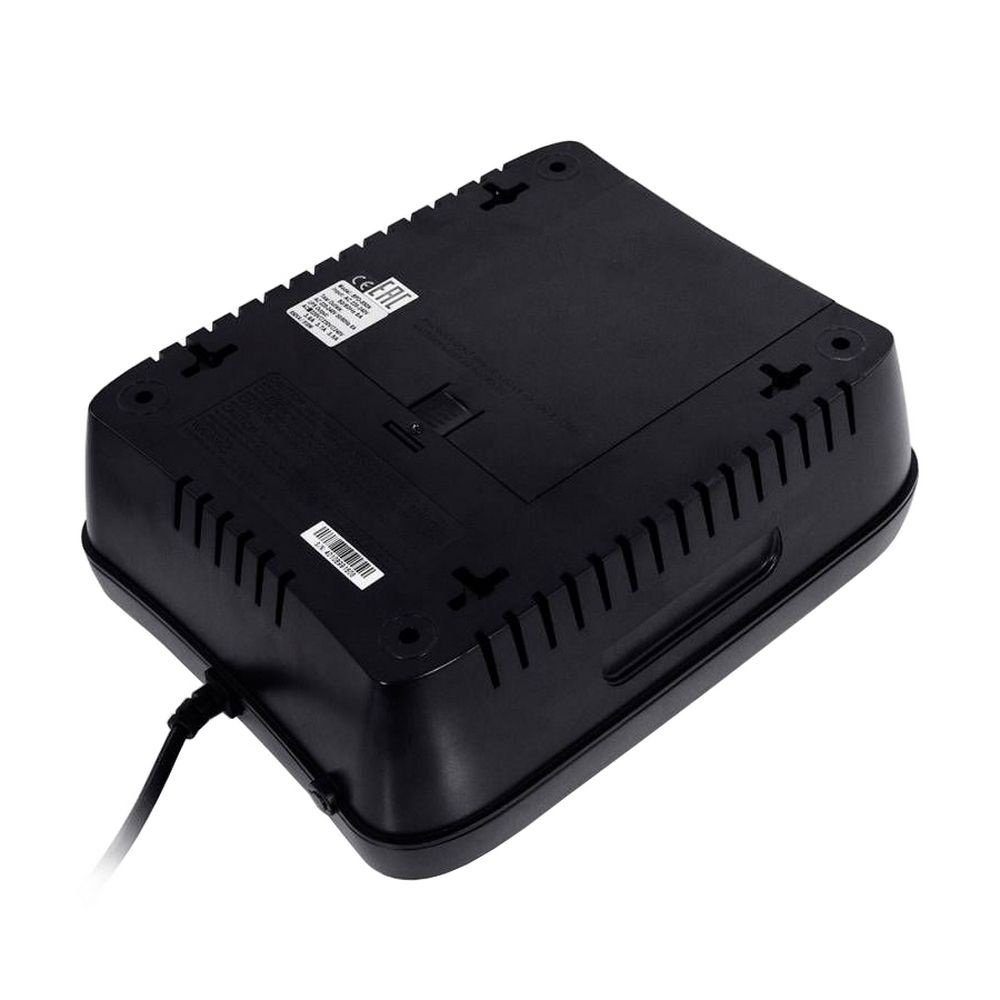 Источник бесперебойного питания Powercom Back-UPS SPIDER, Line-Interactive, LCD, AVR, 550VA/330W, 8xSchuko outlets (4 surge & 4 batt), USB, black (1456259)