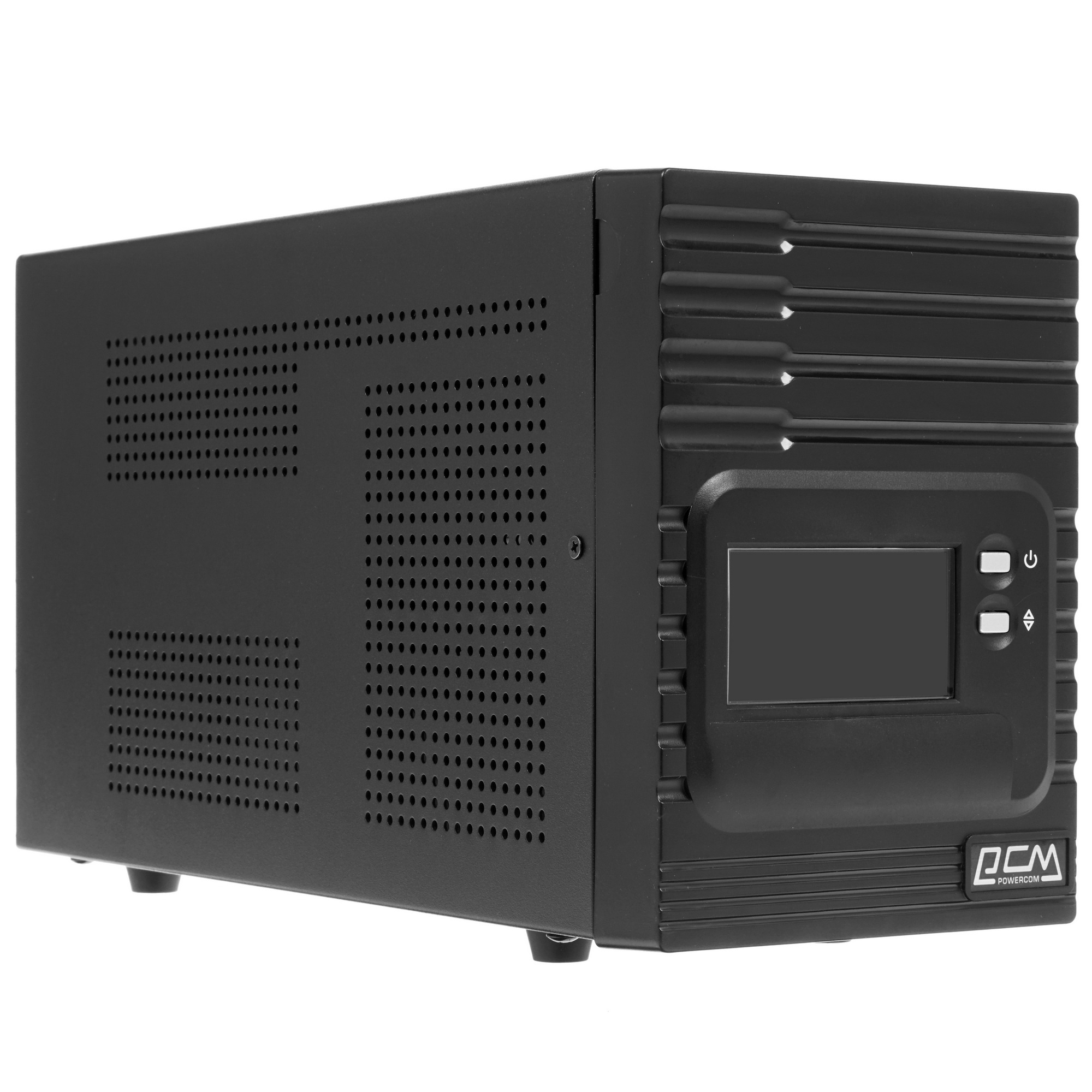 Источник бесперебойного питания Powercom Smart King Pro+ SPT-2000, Line-Interactive, LCD, 2000VA/1600W, Tower,  8*IEC320-C13+С19, SNMP Slot, black (1152568)