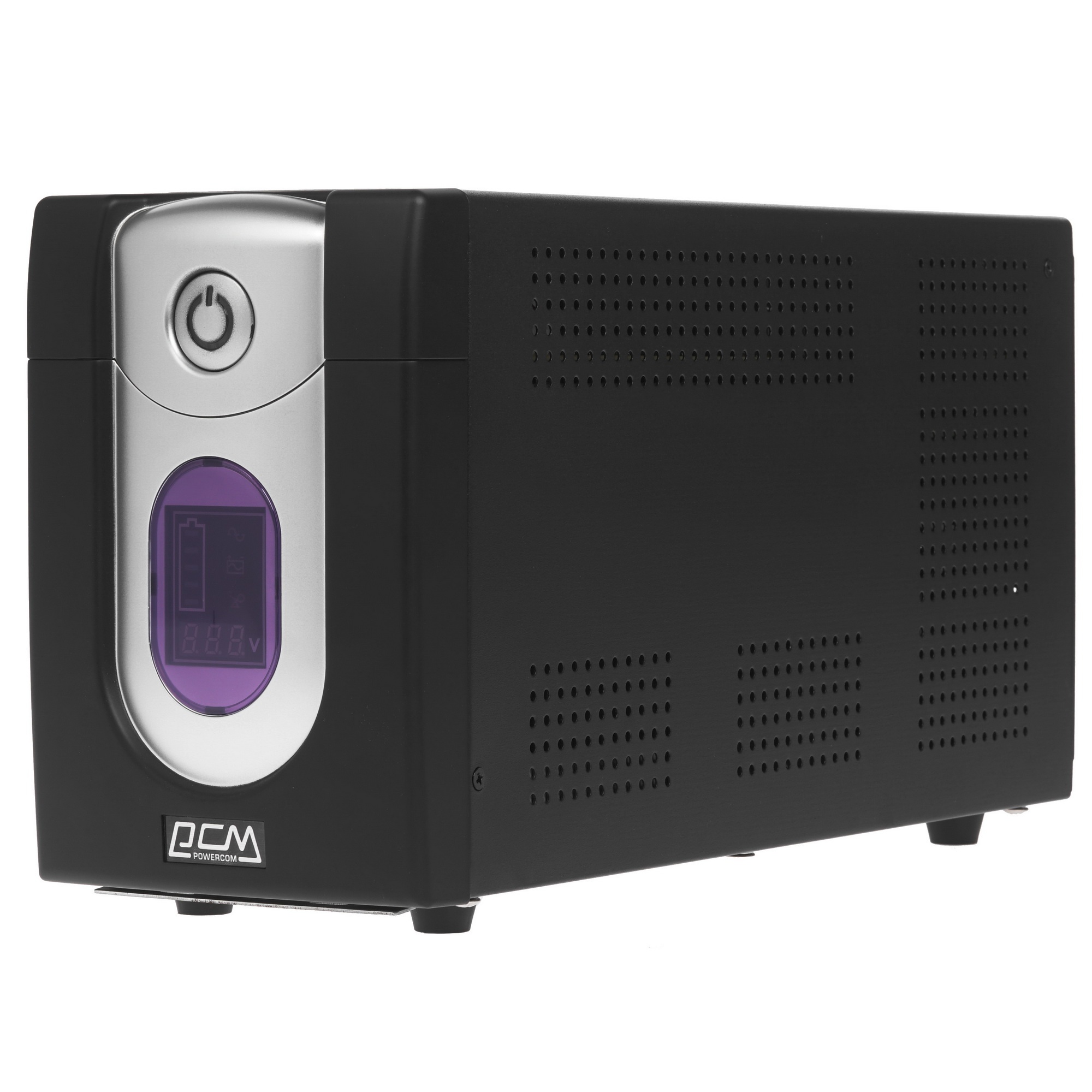 Источник бесперебойного питания Powercom Back-UPS IMPERIAL, Line-Interactive, 1025VA/615W, Tower, 6*IEC320-C13 (2 surge & 4 batt), LCD, USB (507310)
