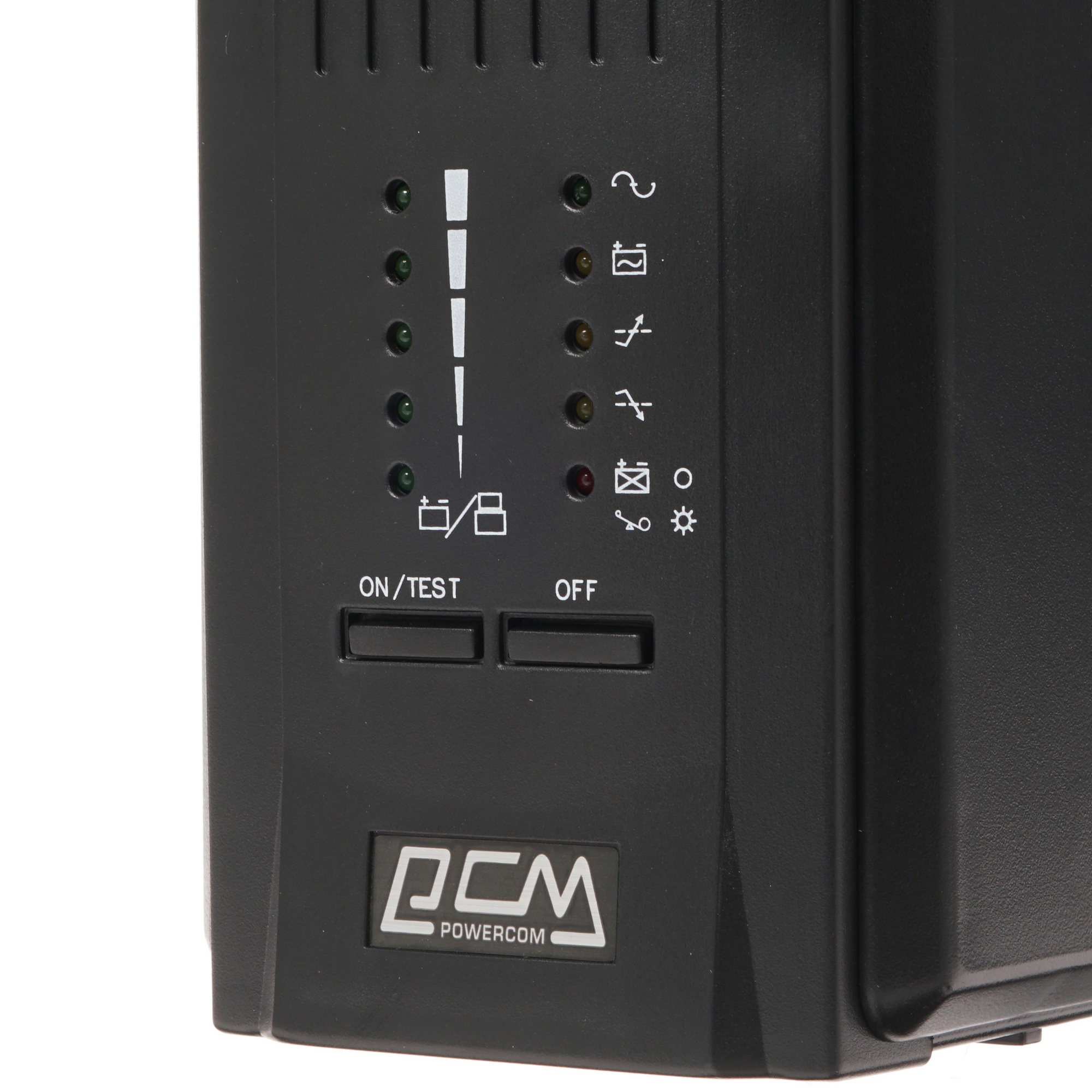 Источник бесперебойного питания Powercom Smart King Pro+ SPT-700, Line-Interactive, 700VA/560W, Tower, 5*IEC320-C13 (2 surge & 3 batt), black (1154033)