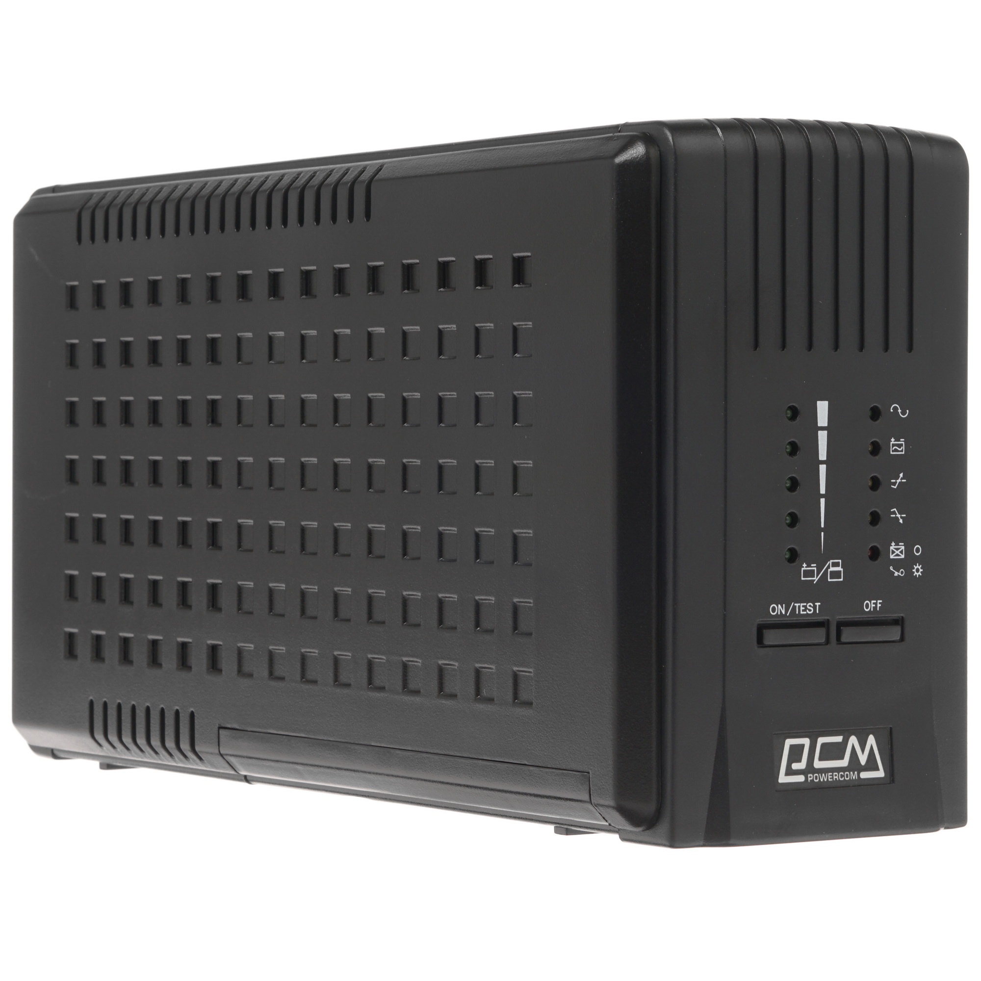 Источник бесперебойного питания Powercom Smart King Pro+ SPT-700, Line-Interactive, 700VA/560W, Tower, 5*IEC320-C13 (2 surge & 3 batt), black (1154033)