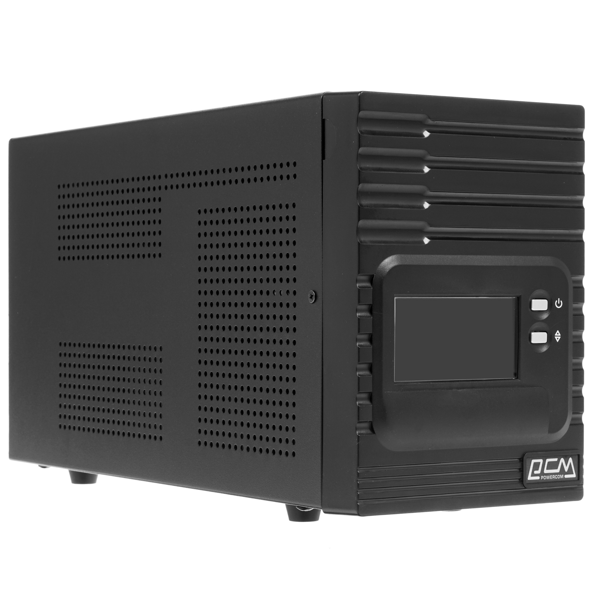 Источник бесперебойного питания Powercom Smart King Pro+ SPT-1500, Line-Interactive, LCD, 1500VA/1200W, Tower,  8*IEC320-C13, SNMP Slot, black (1152565)